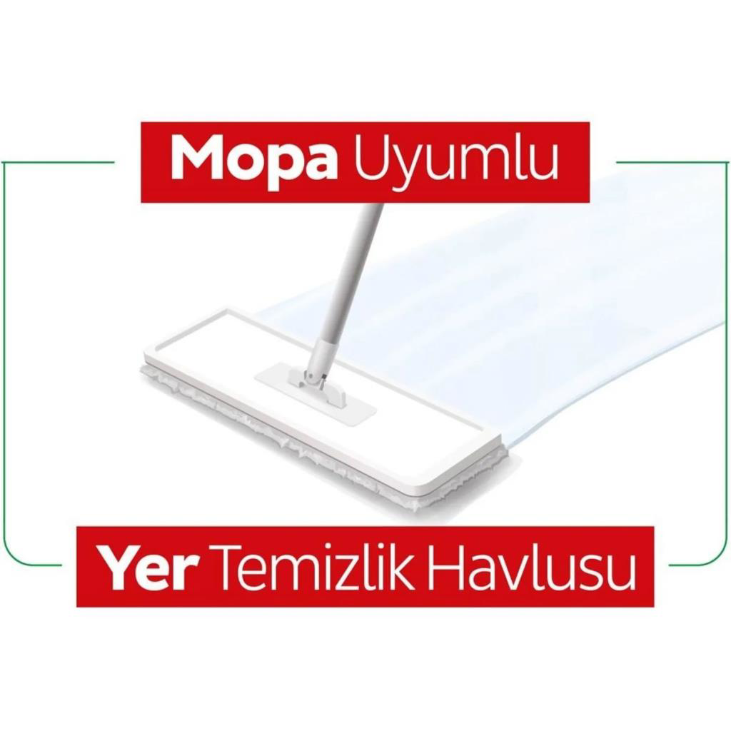 Sleepy Yer Temizlik Havlusu Mop Uyumlu 50 Adet Beyaz Sabun Sleepy Yer Temizlik Havlusu Mop Uyumlu 50 Adet Beyaz Sabun