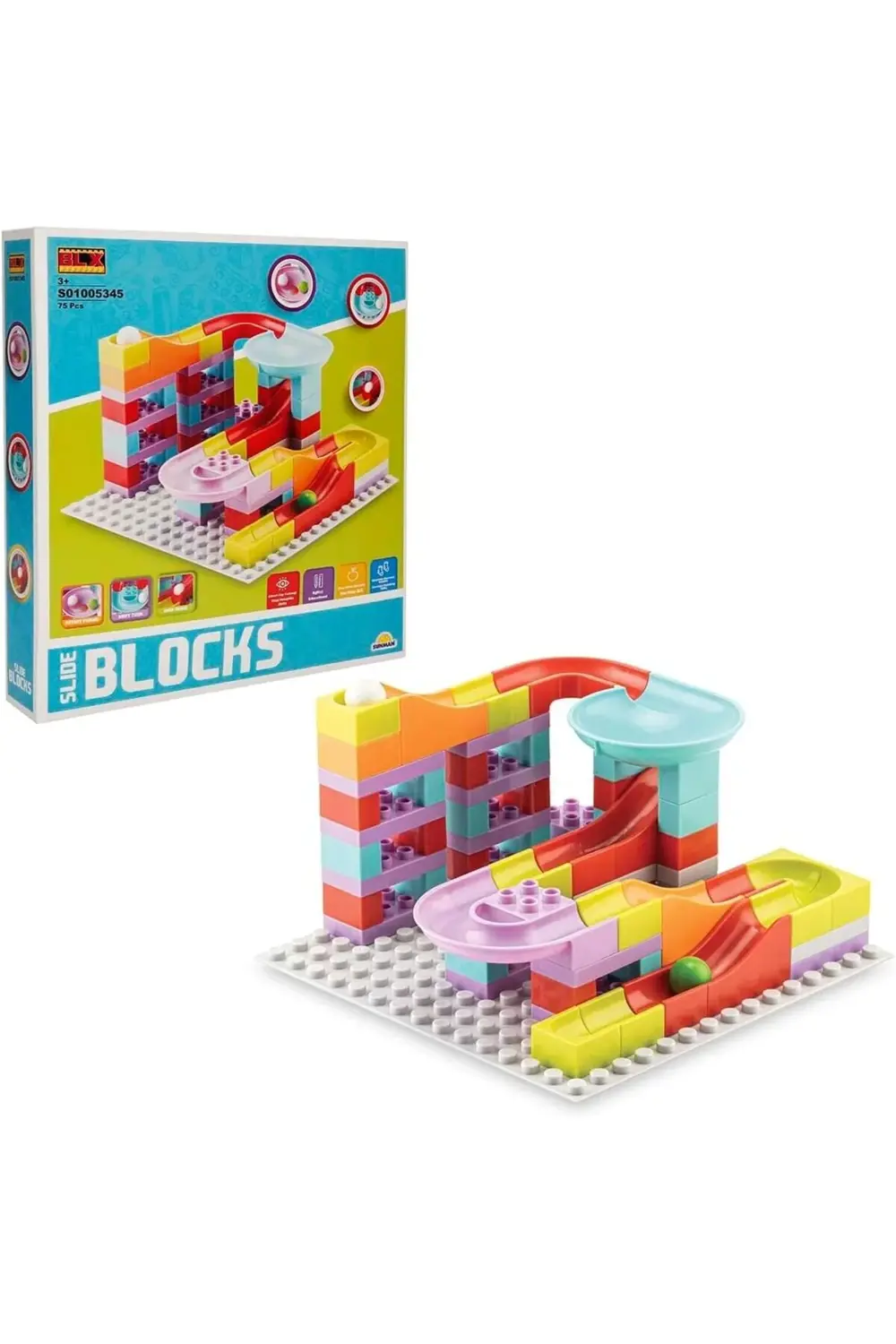 Slide Blocks 75 Parça 1178227