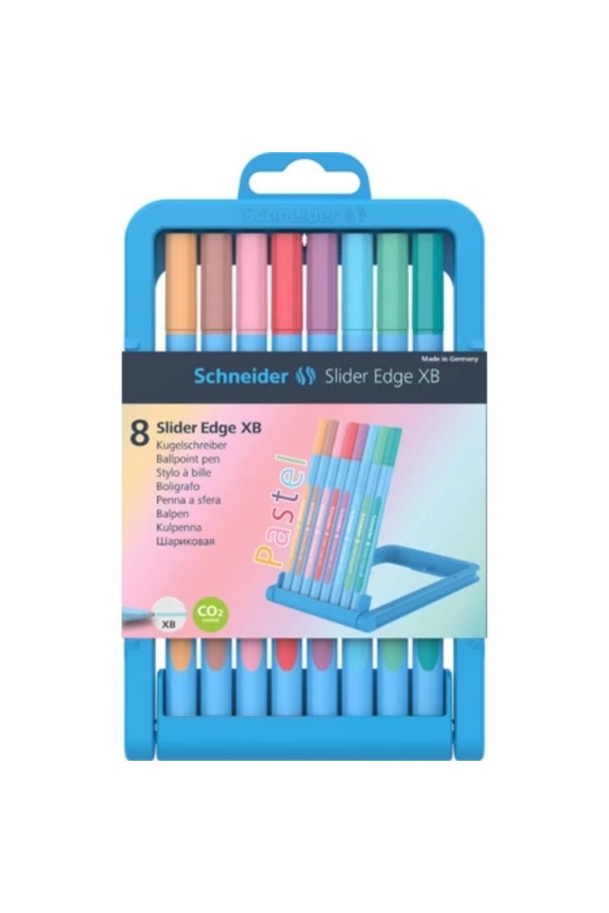 Slider Edge Xb Tükenmez Kalem Pastel Renkler 8'li Set