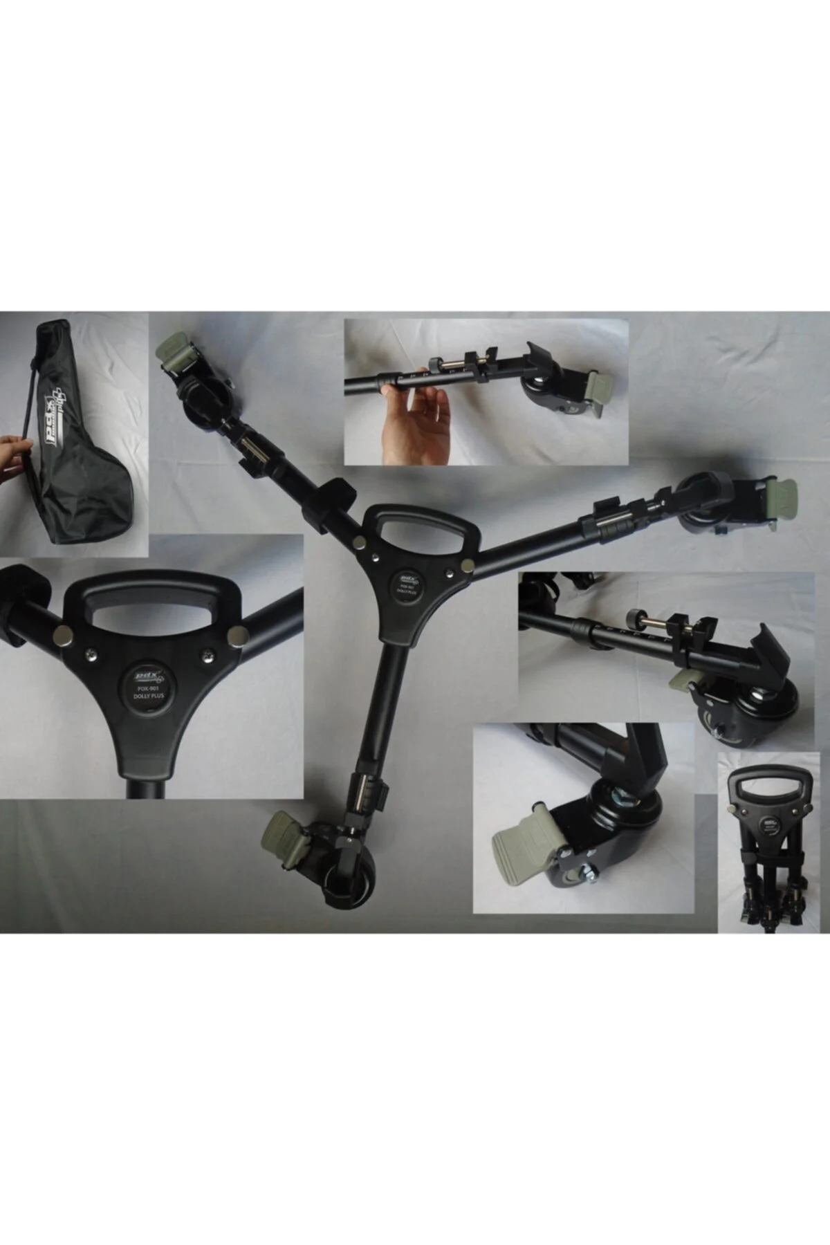 Slik 700dx Tripod Için -901 Doly, Tripod Tekeri