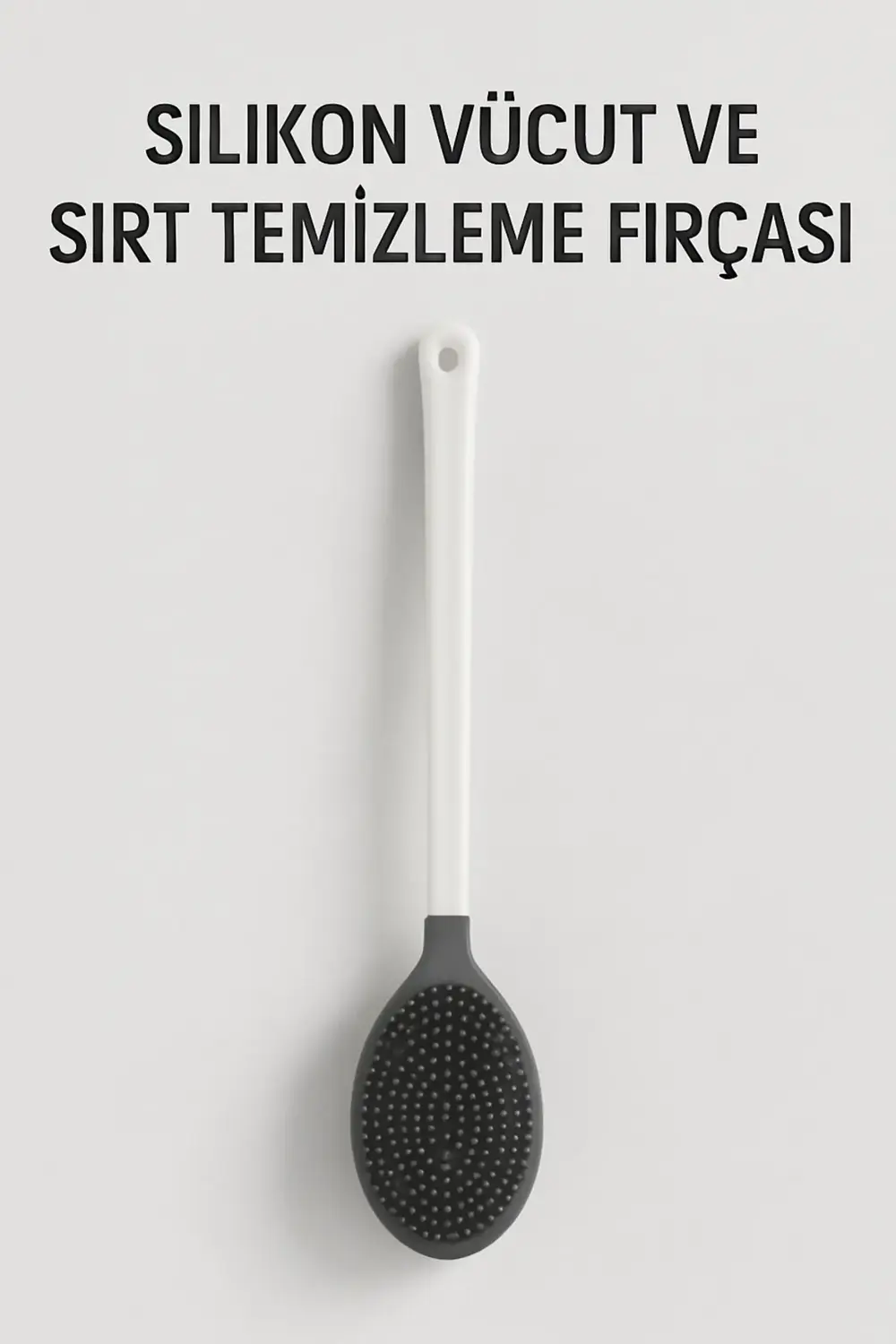 Slikon Vücut Ve Sırt Temizleme Fırçası - Uzun Saplı Banyo Fırçası Slikon Vücut Ve Sırt Temizleme Fırçası - Uzun Saplı Banyo Fırçası