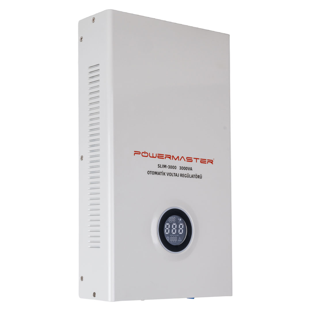 SLIM-3000 OTOMATİK 1800 WATT 3000VA VOLTAJ REGÜLATÖRÜ (4741)