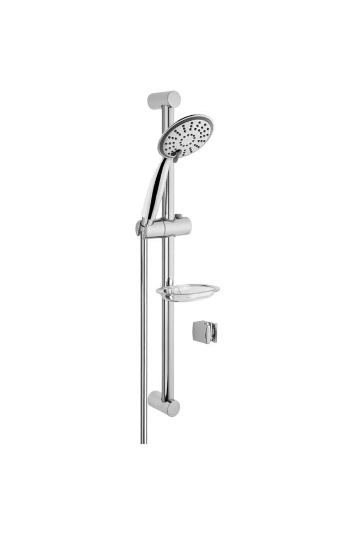 Slim A45678STA 3F Sürgülü El Duşu Takımı, Krom