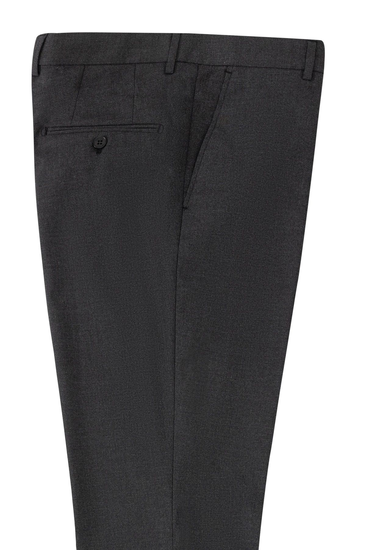 Slim Fit Bistre Erkek Kumaş Pantolon
