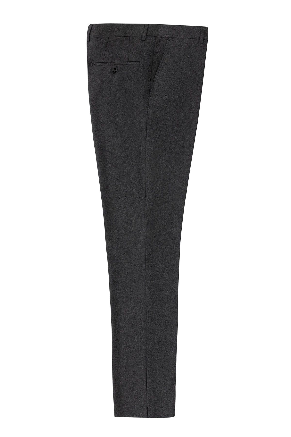 Slim Fit Bistre Erkek Kumaş Pantolon