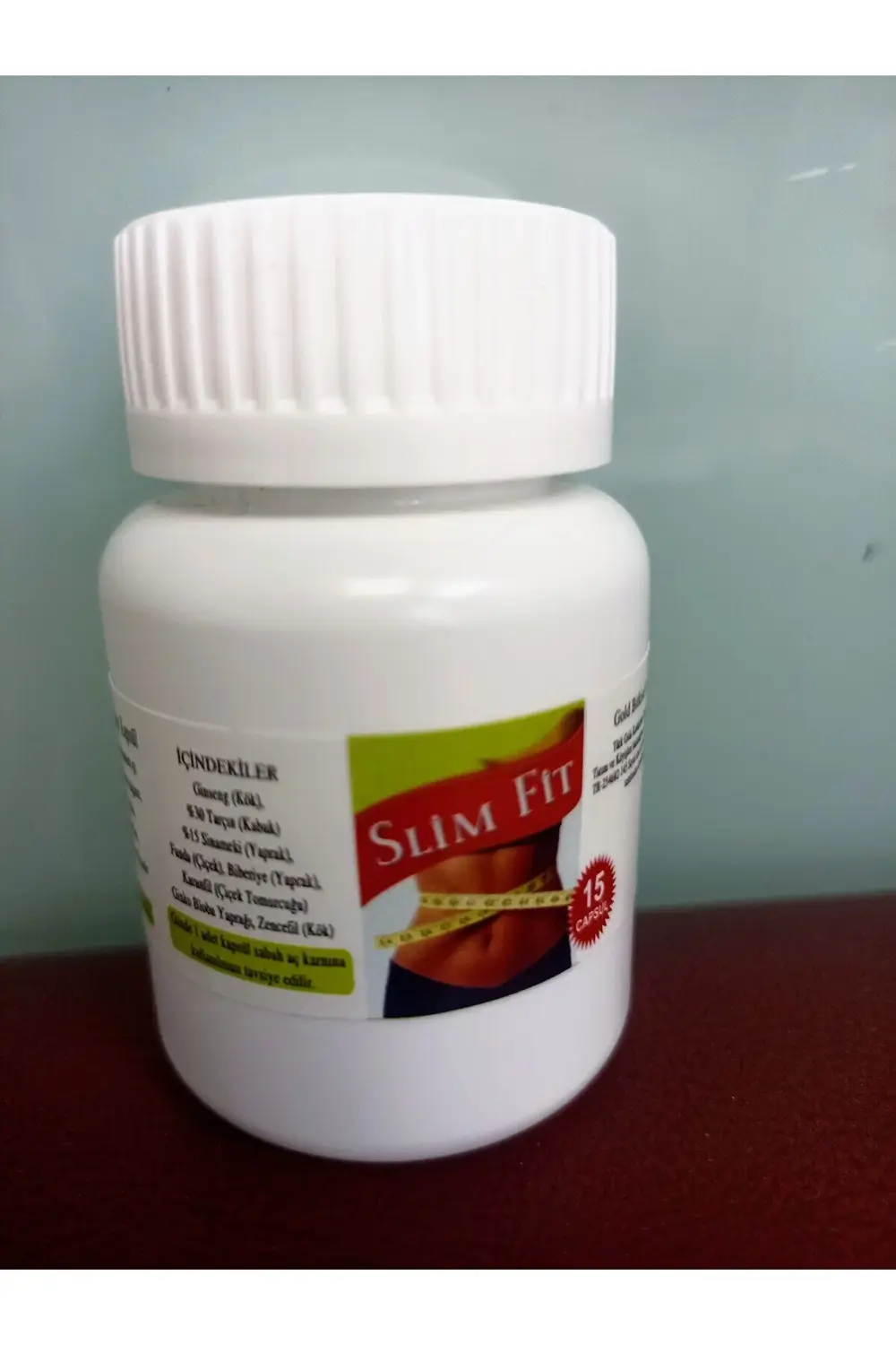 Slim Fit Bitkisel Karışımlı 15'li Kapsül