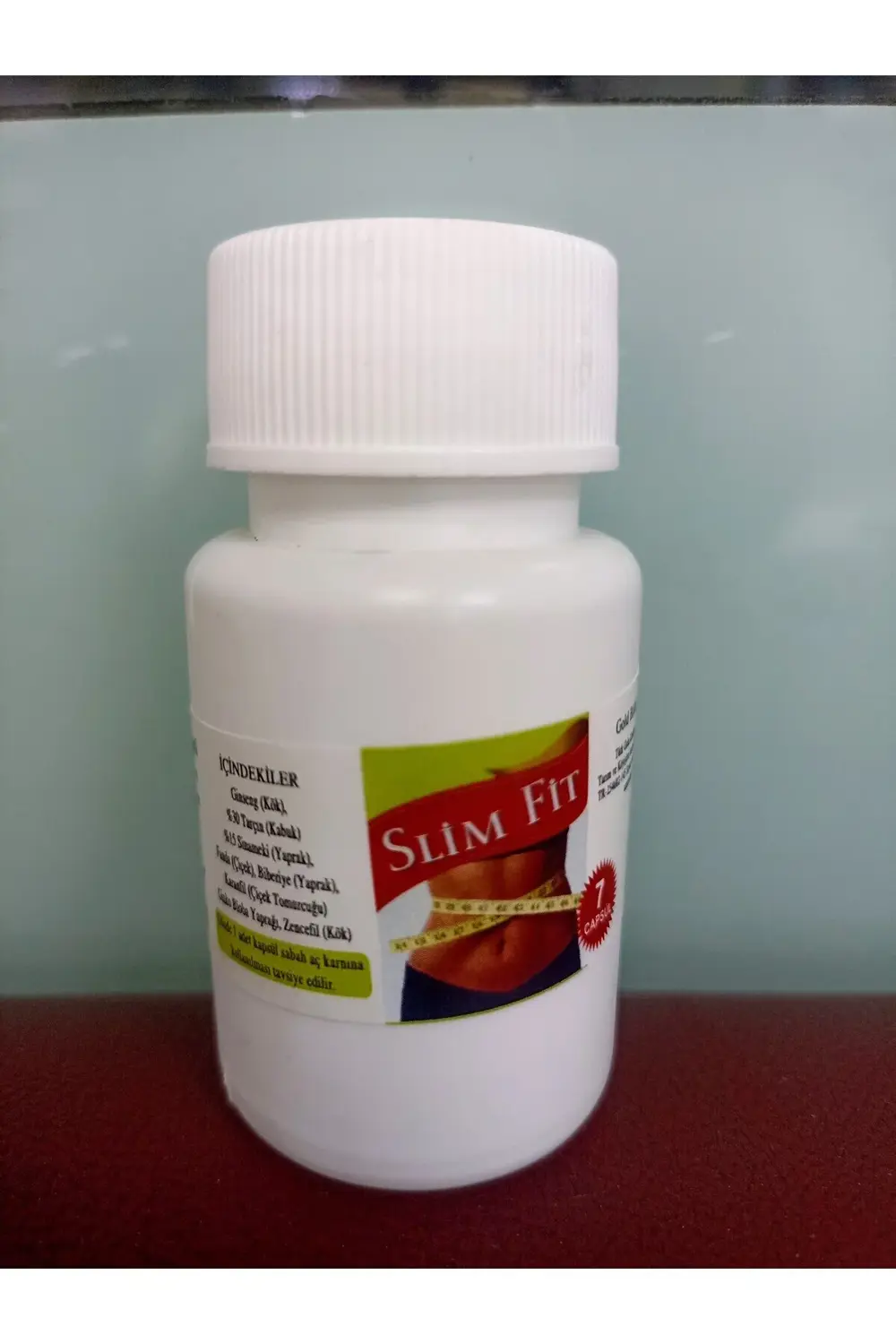 Slim Fit Bitkisel Karışımlı 7'li Kapsül