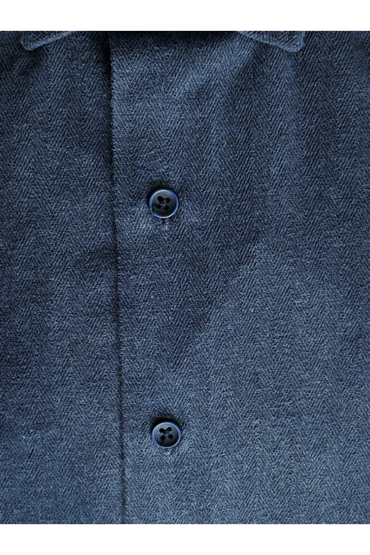 Slim Fit Flanel Lacivert Oduncu Gömlek Slim Fit Flanel Lacivert Oduncu Gömlek