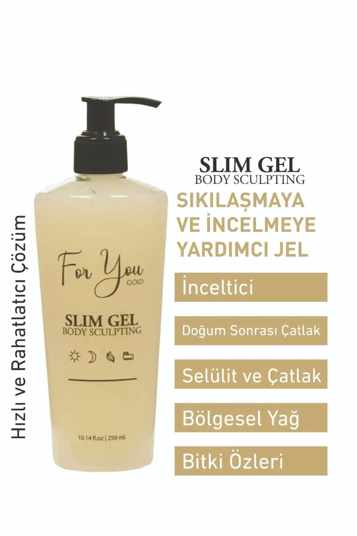 Slim Jel Inceltici - Sıkılaştırıcı - Yağ Yakıcı- Çatlak Karşıtı V