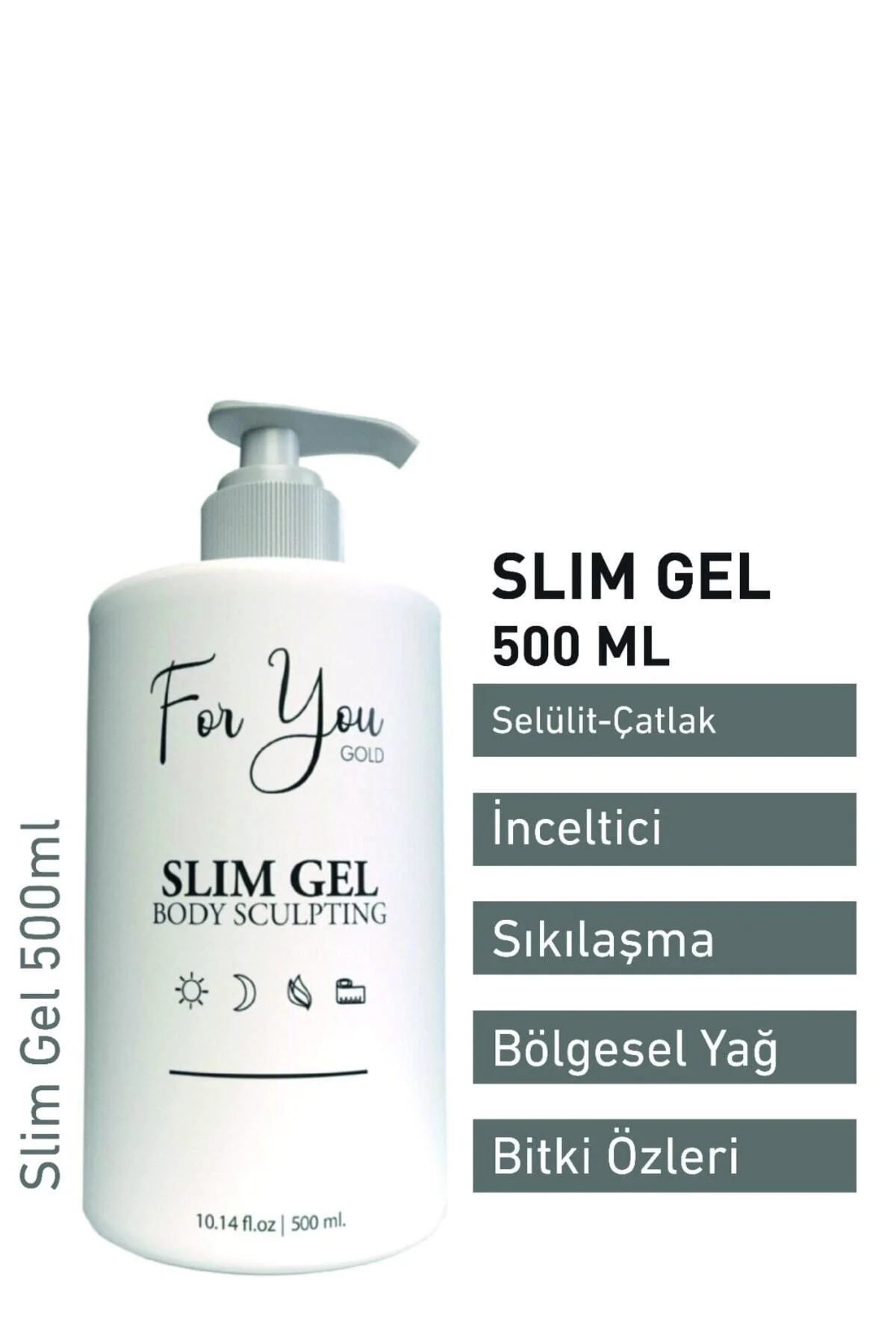 Slim Jel Inceltici - Sıkılaştırıcı-yağ Yakıcı–bölgesel Incelme-ça