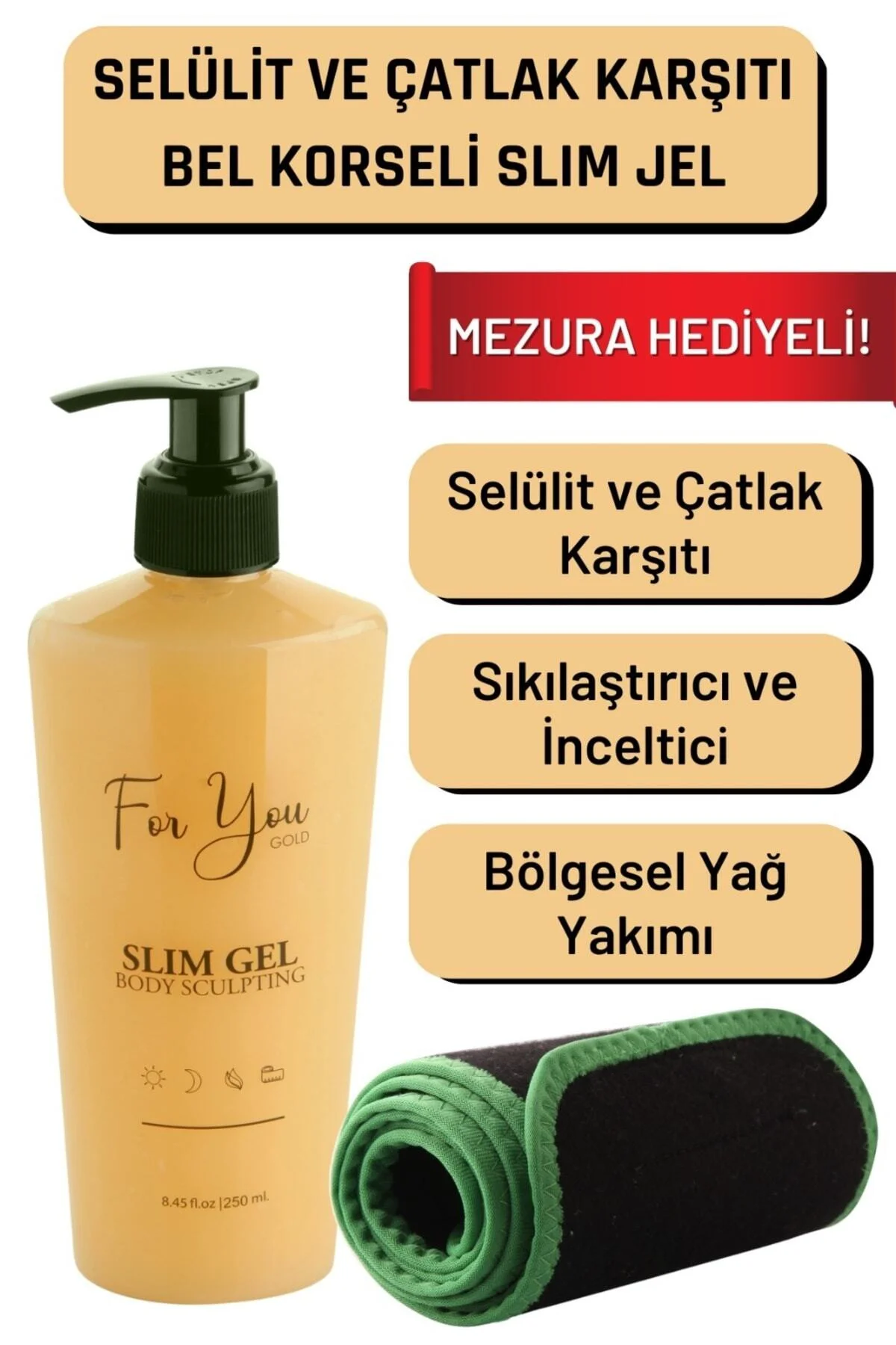 Slim Jel Inceltici -sıkılaştırıcı-yağ Yakıcı–bölgesel Incelme-çat