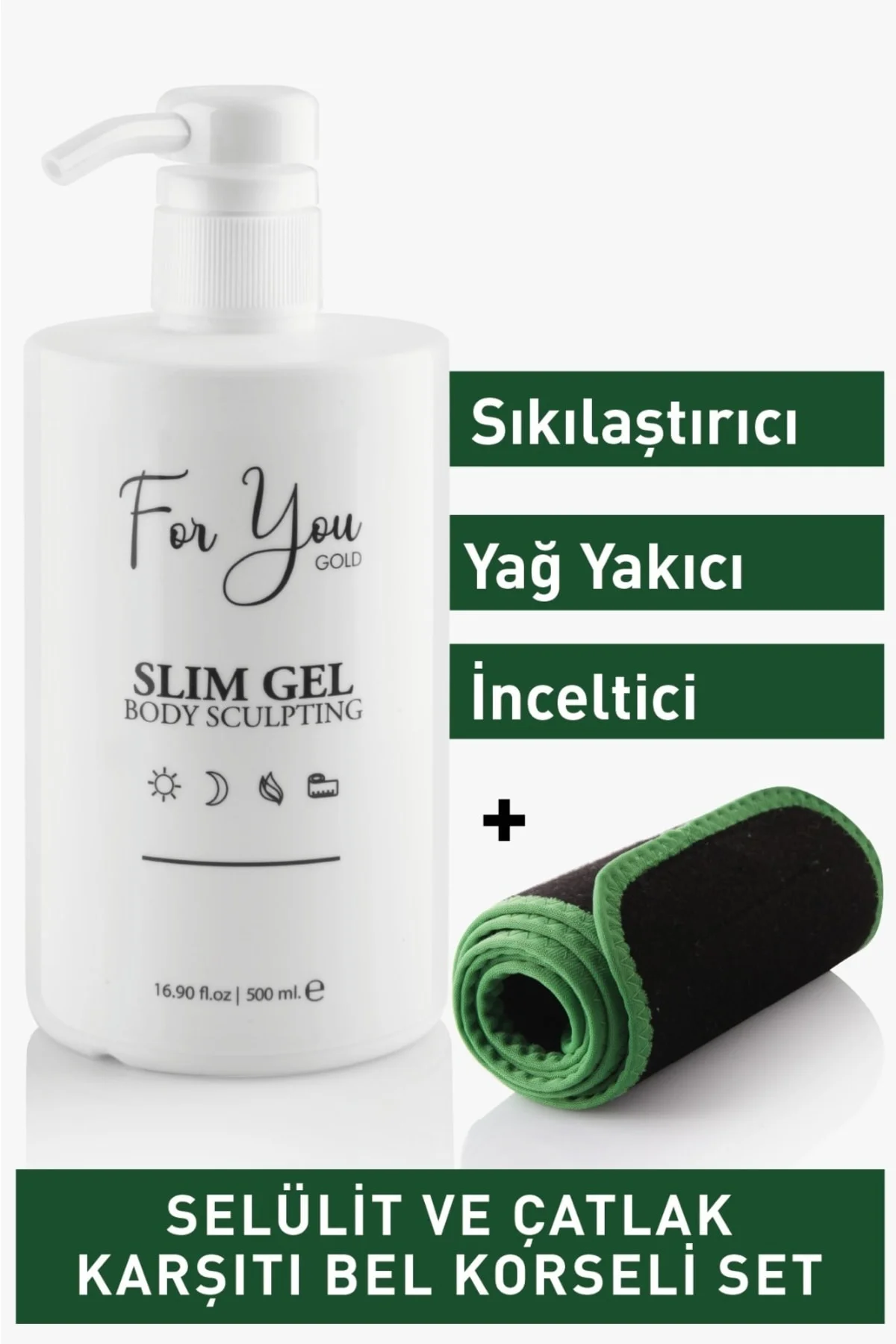 Slim Jel Inceltici - Sıkılaştırıcı-yağ Yakıcı–bölgesel Incelme-ça