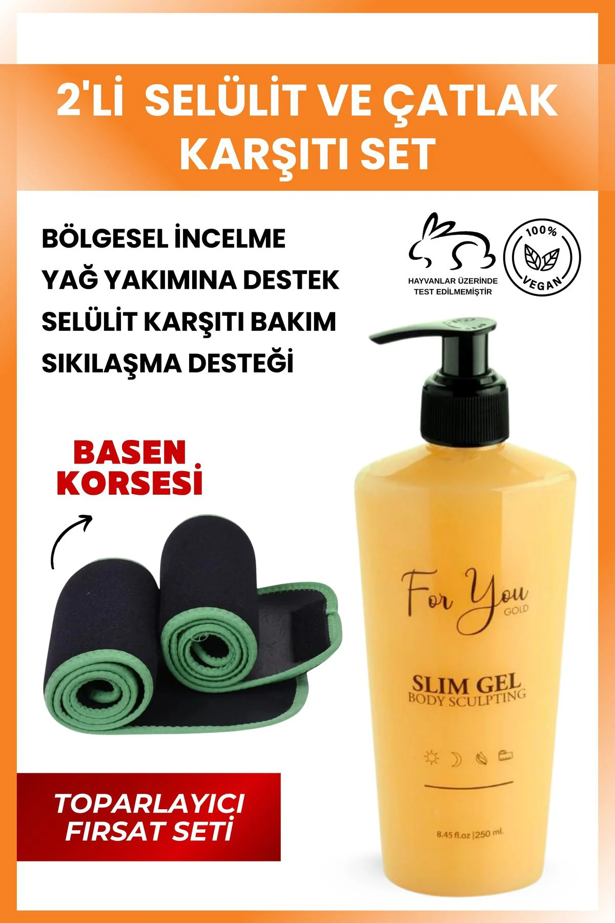 Slim Jel Inceltici-yağ Yakıcı-sıkılaştırıcı-toparlayıcı-çatlak Ve