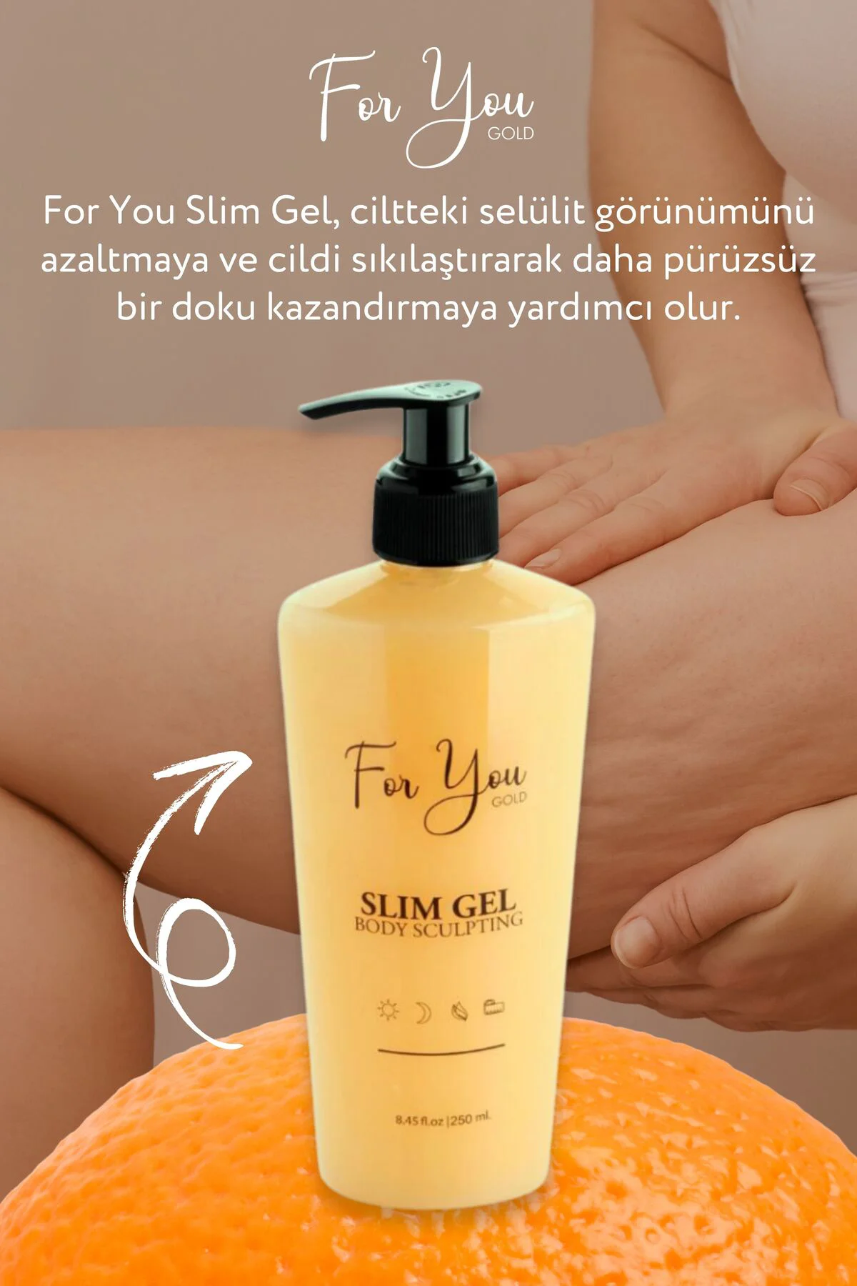Slim Jel Selülit Çatlak Karşıtı, Bölgesel İncelmeye Yardımcı Sıca
