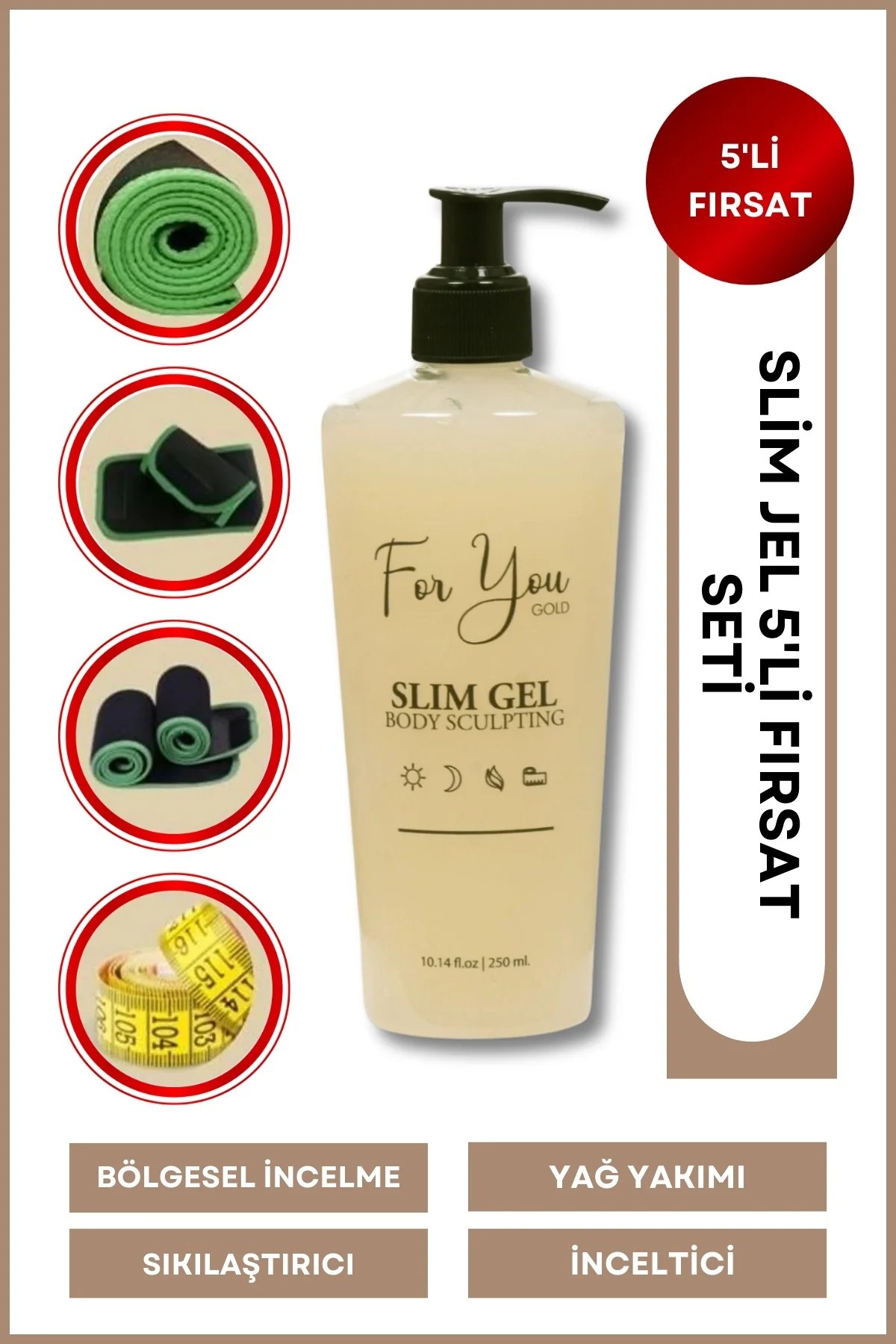 Slim Jel - Sıkılaştırıcı - Toparlayıcı - Çatlak Ve Selülit Bakım 