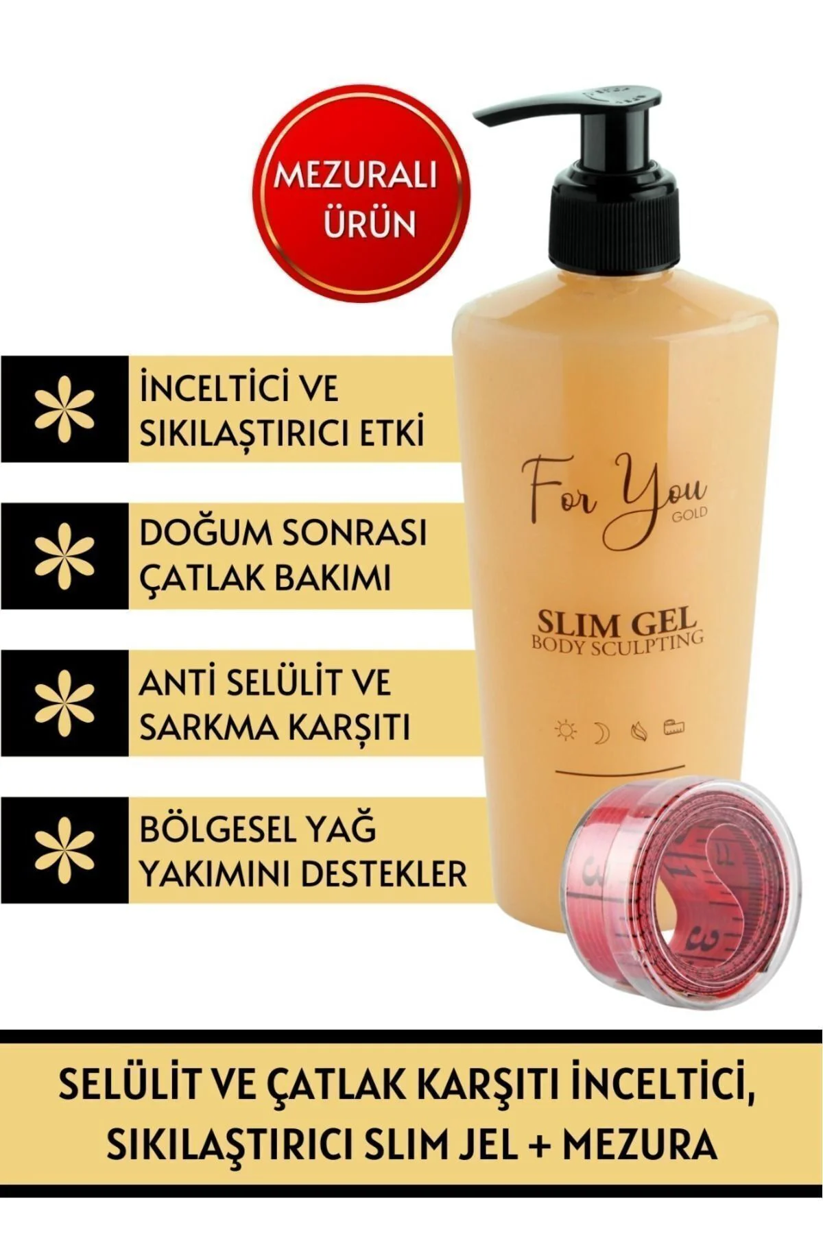 Slim Jel , Sıkılaştırıcı, Selülit Ve Çatlak Karşıtı Bakım Vücut Ş