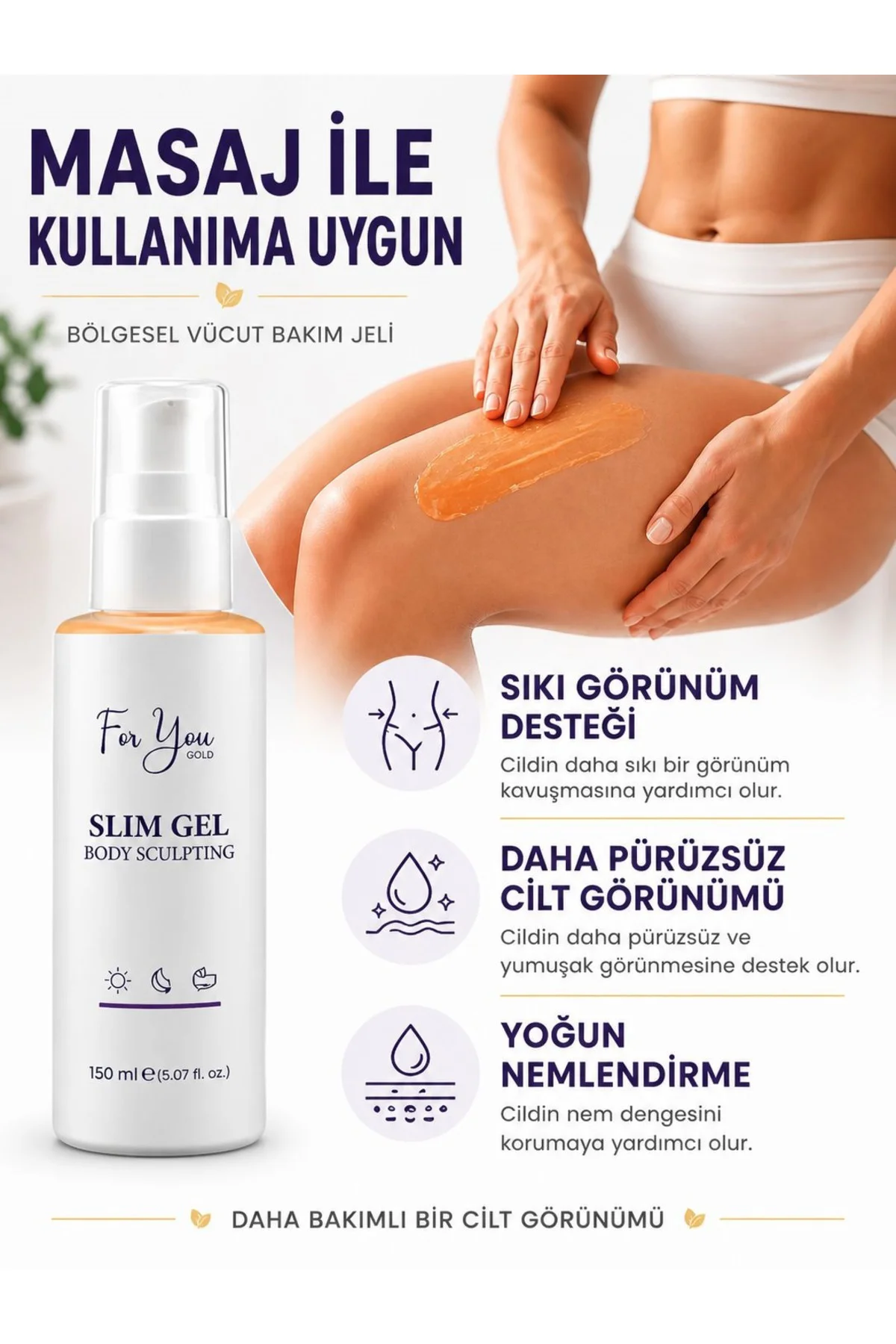 Slim Jel - Sıkılaştırıcı-Yağ Yakıcı–Bölgesel İncelme-Çatlak Karşı