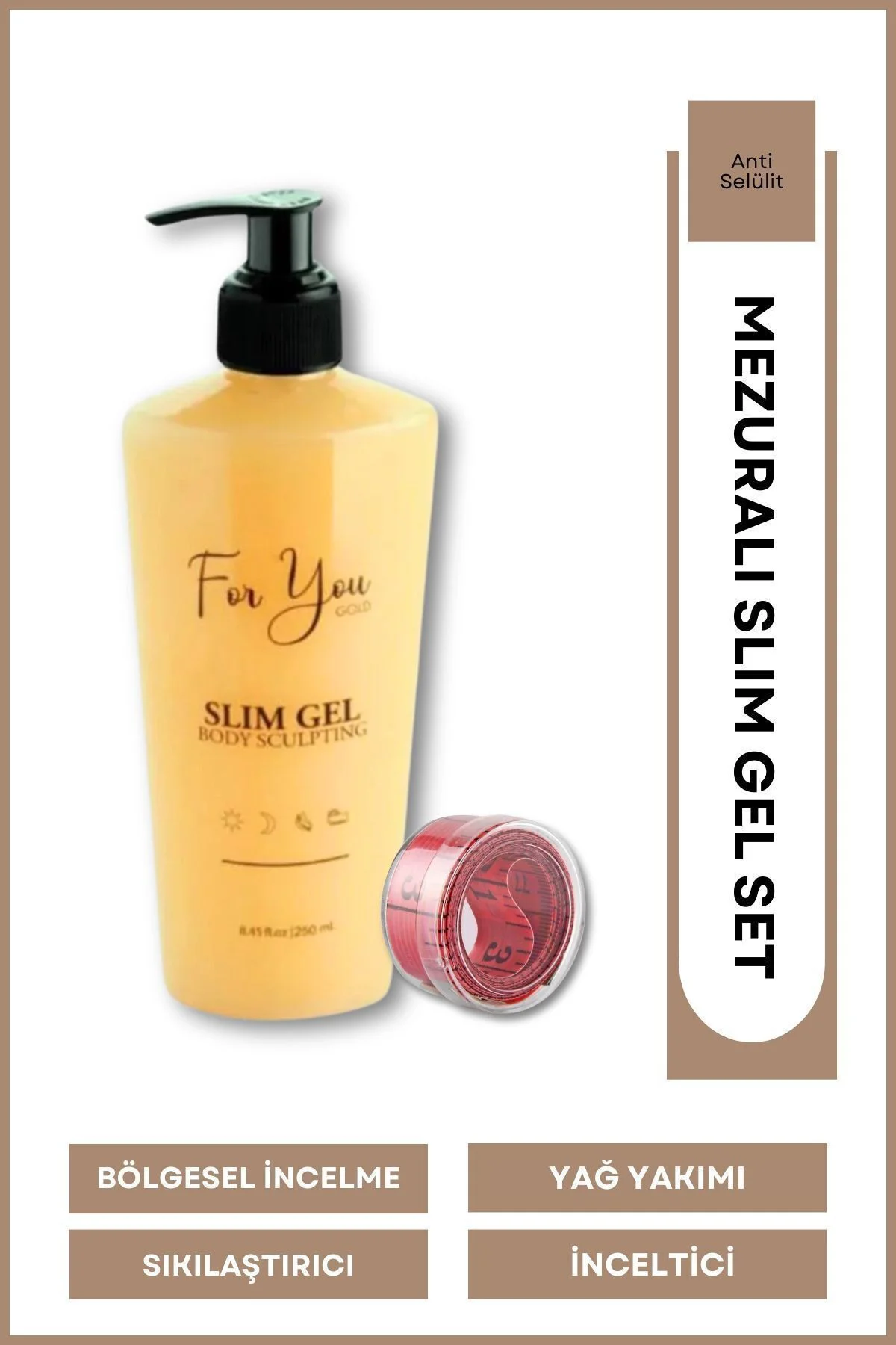 Slim Jel , Sıkılaştırıcı, Selülit Ve Çatlak Karşıtı Bakım Vücut Ş