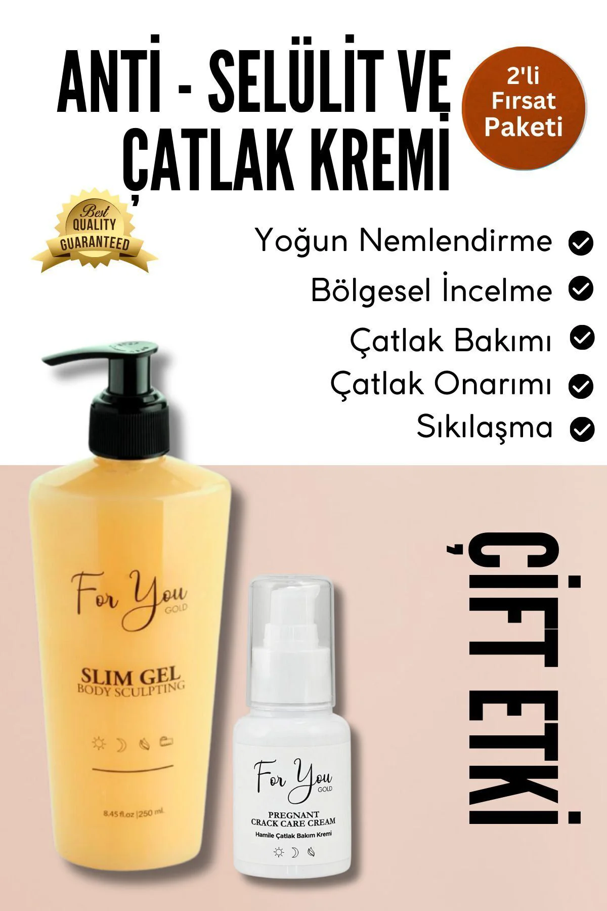 Slim Jel (Slim Gel) Selülit Jeli ve Çatlak Oluşumunu Azaltmaya Ya