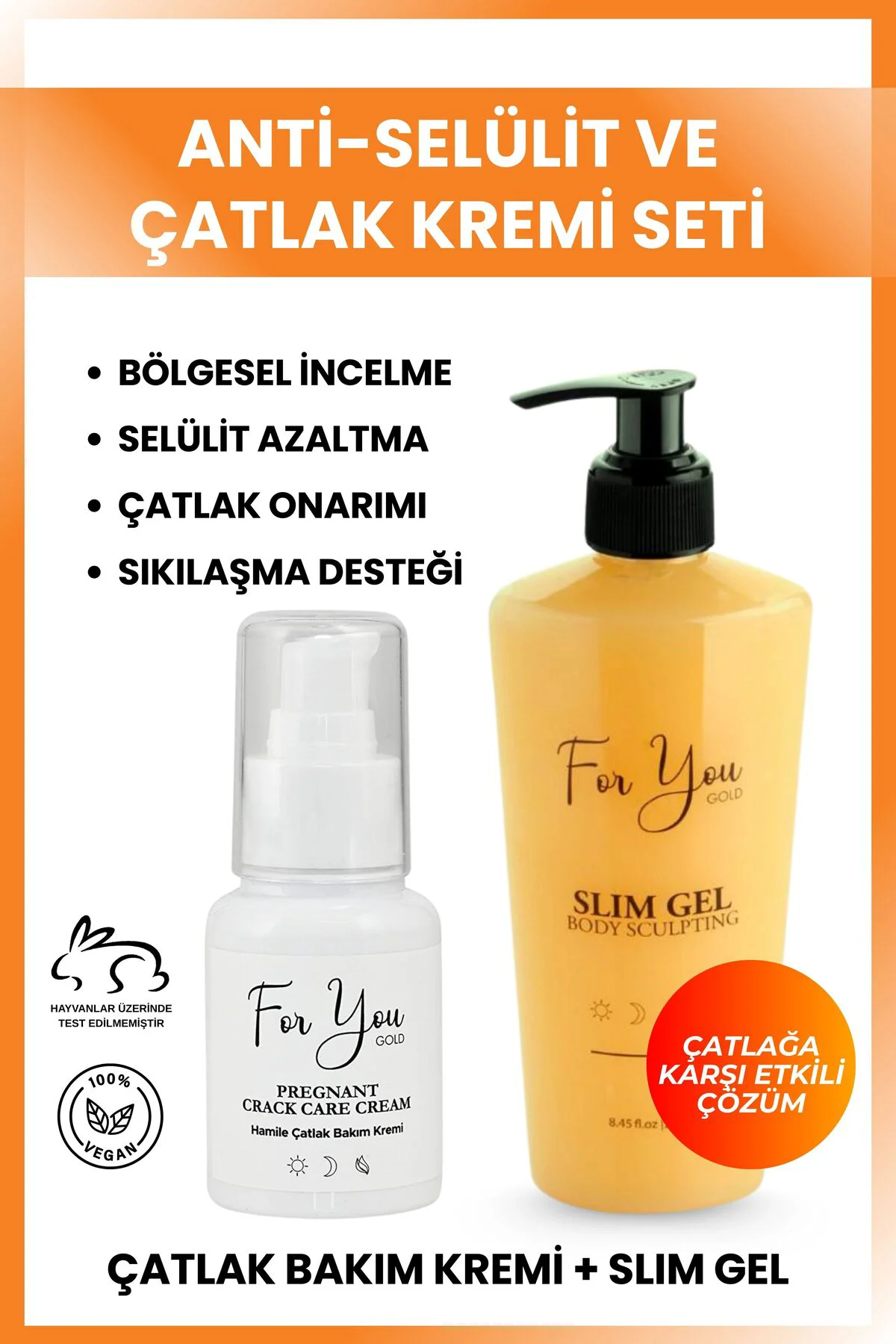 Slim Jel (Slim Gel) Selülit Jeli ve Çatlak Oluşumunu Azaltmaya Ya