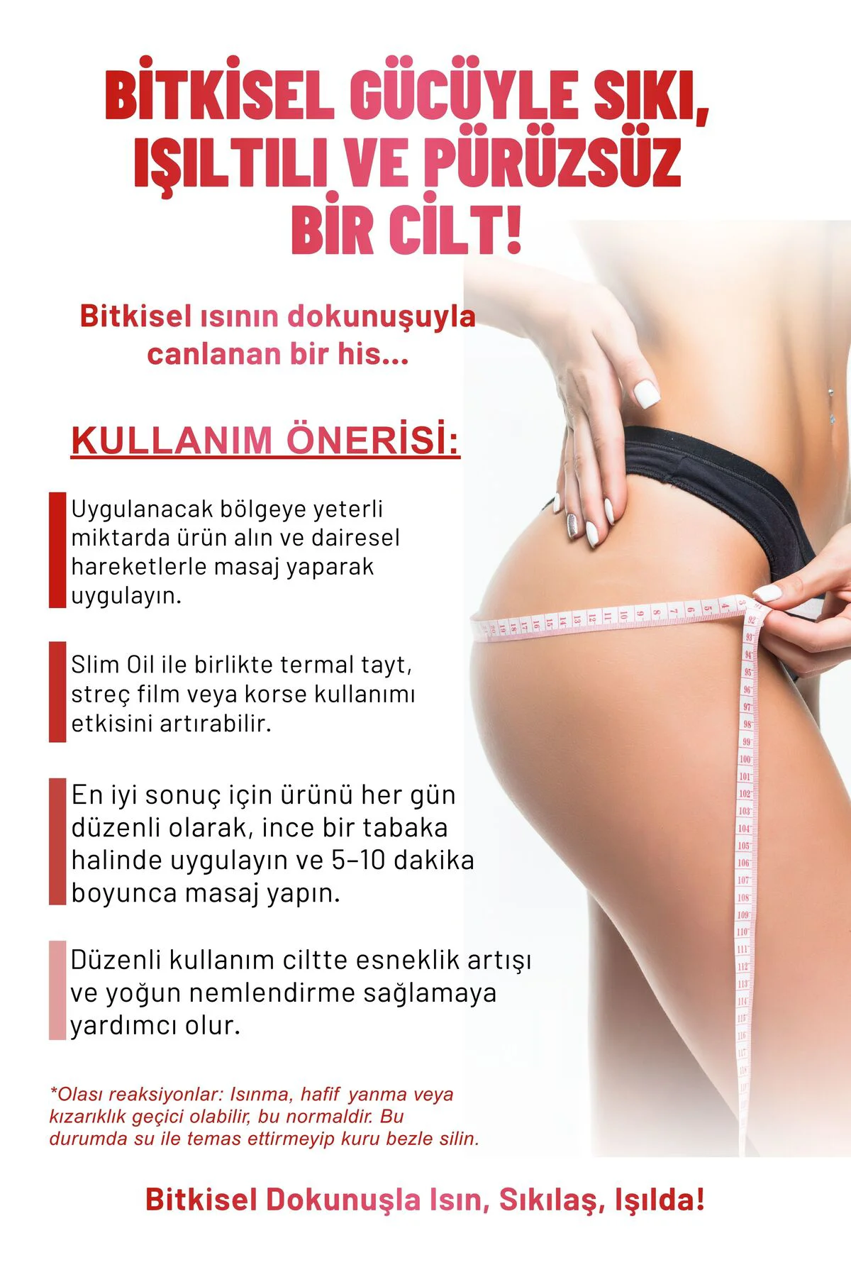 Slim Oil – Bitkisel Yağ Karışımı ile Sıkılaştırıcı, Nemlendirici 