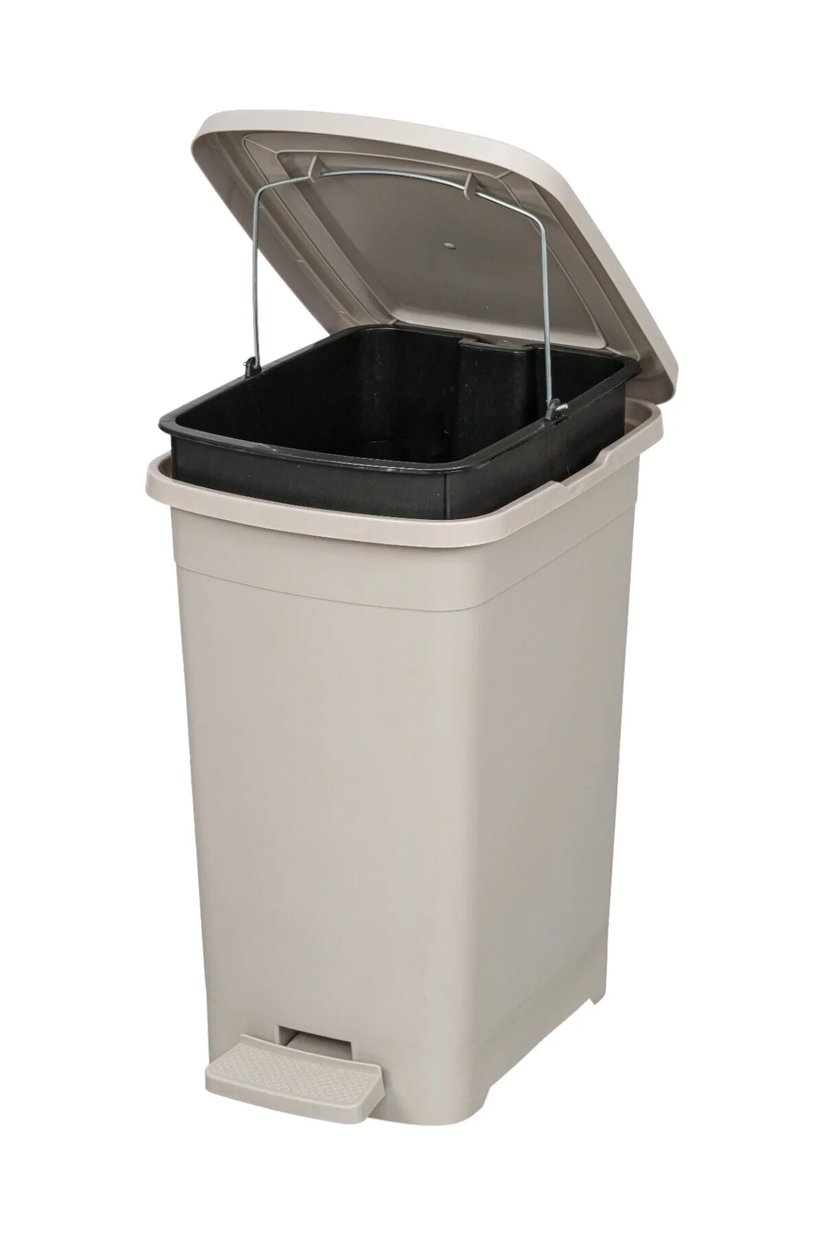 İç Kovalı Slim Pedallı Çöp Kovası: 8 Litre İç Kovalı Slim Pedallı Çöp Kovası: 8 Litre