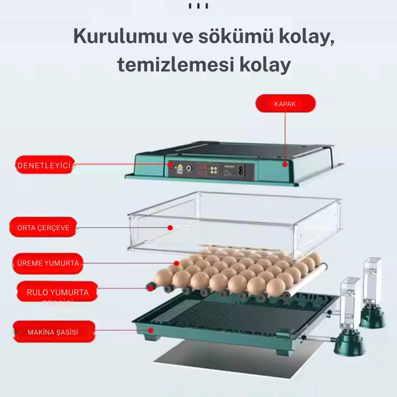 Slim Yeni Model 130’lu Gün Sayaçlı Otomatik Kuluçka Makinesi – Ta Slim Yeni Model 130’lu Gün Sayaçlı Otomatik Kuluçka Makinesi – Ta