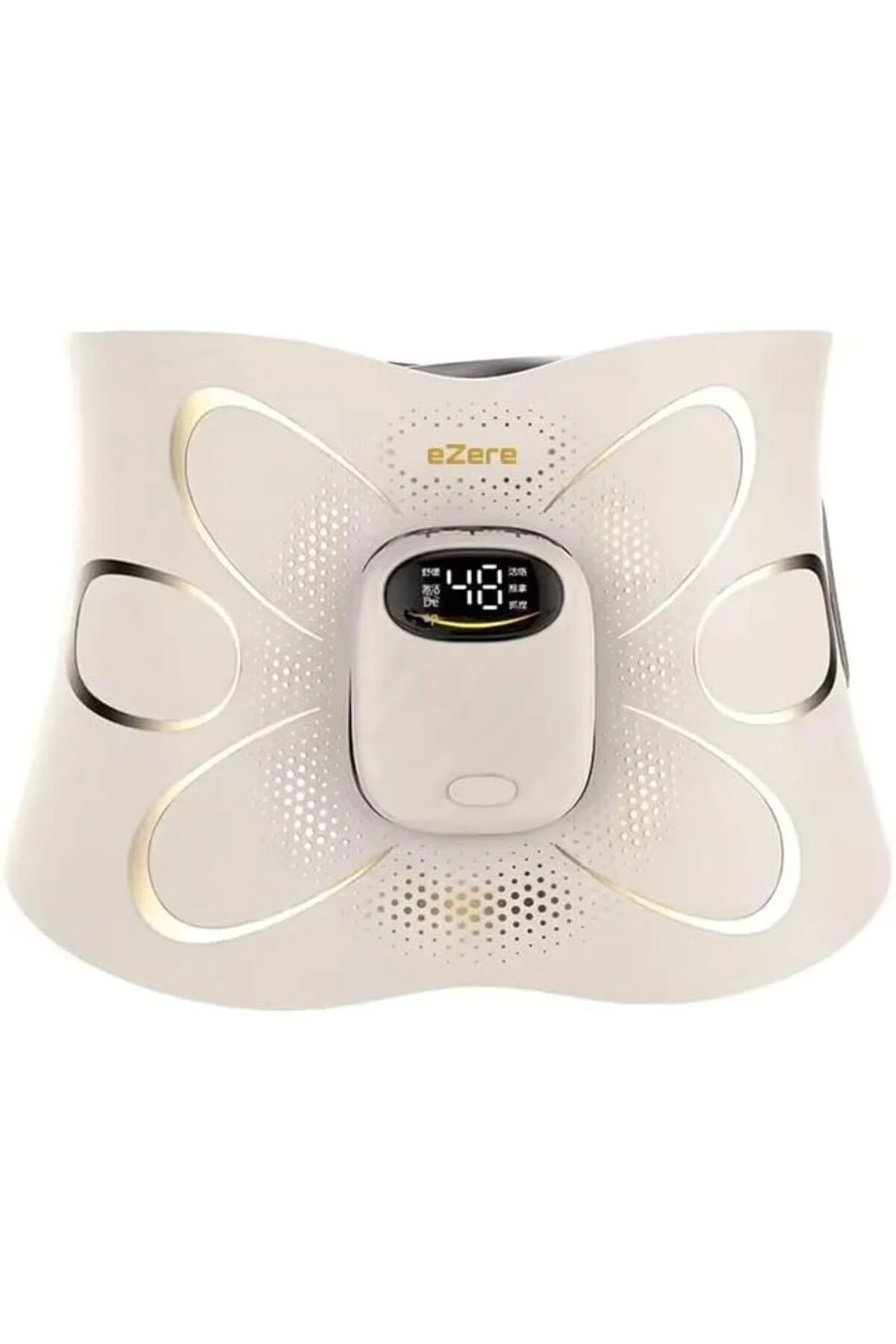 SlimBelt Pro EMS Isıtmalı Bel ve Karın Masaj + Egzersiz Kemeri – Dijital Ekranlı, Şarjlı, 3