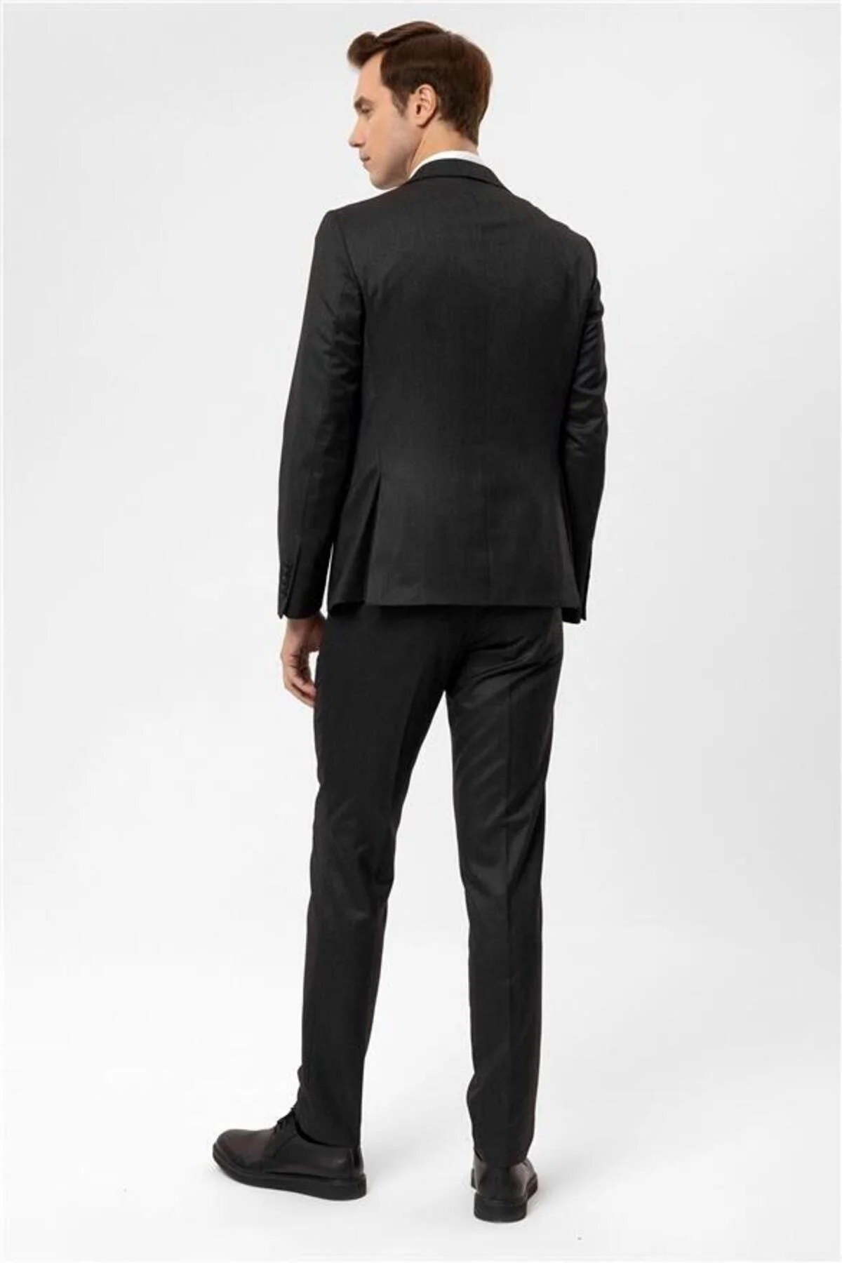 Slimfit Armürlü Takım Elbise
