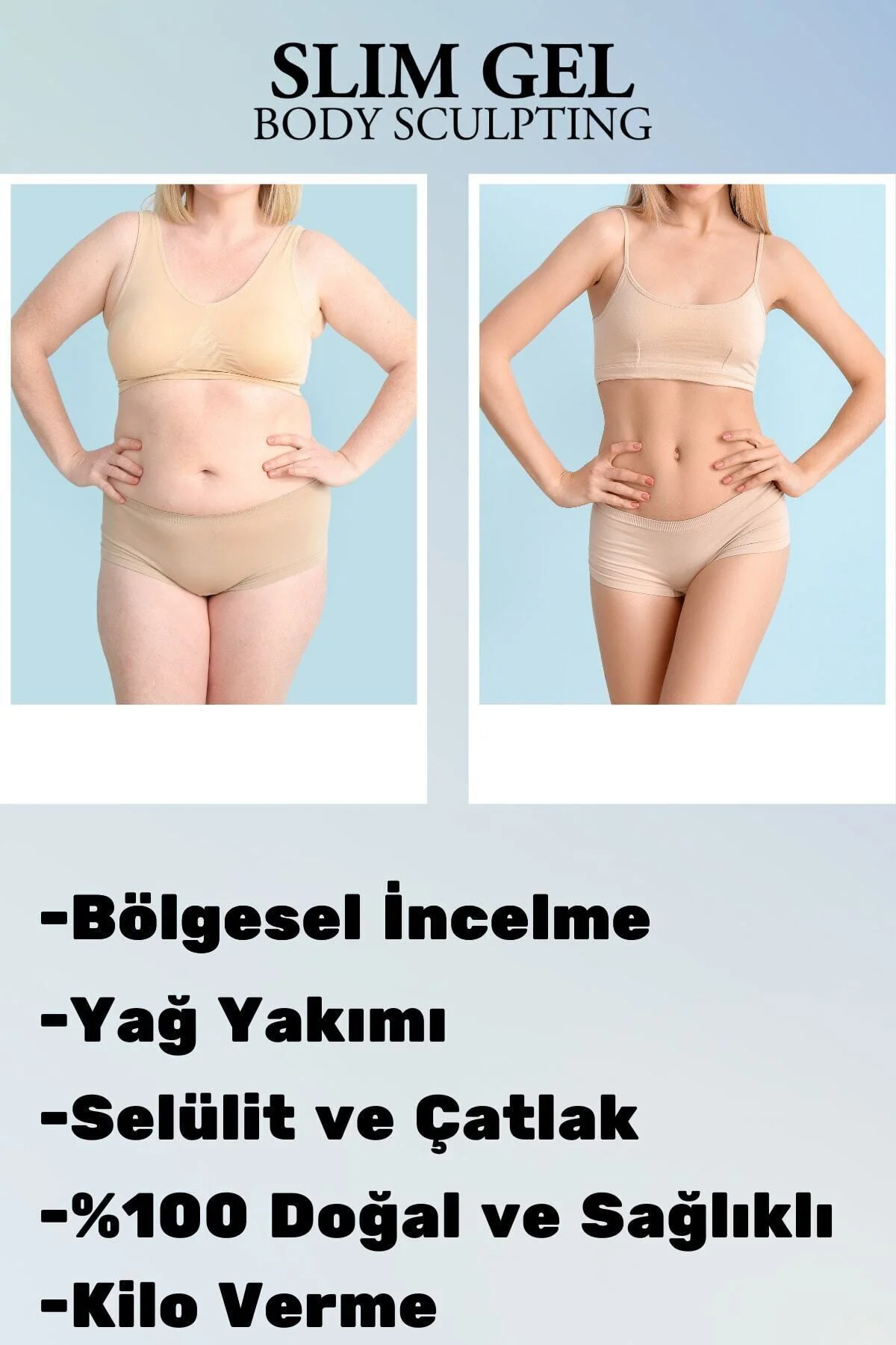 Slimjel Inceltici-yağ Yakıcı-sıkılaştırıcı-çatlak Ve Selülit Jeli