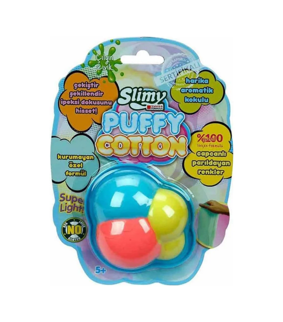 Slimy Bulutlu Puffy Cotton Kokulu Slimy - 33851 Lisinya