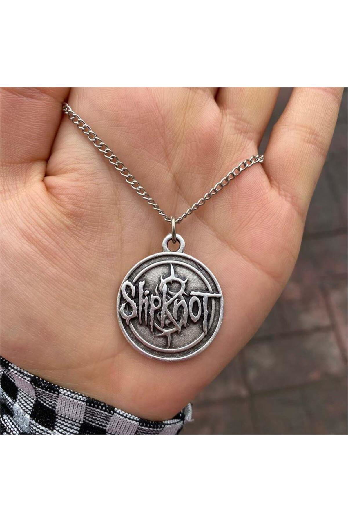 Slipknot Madalyon Kolye