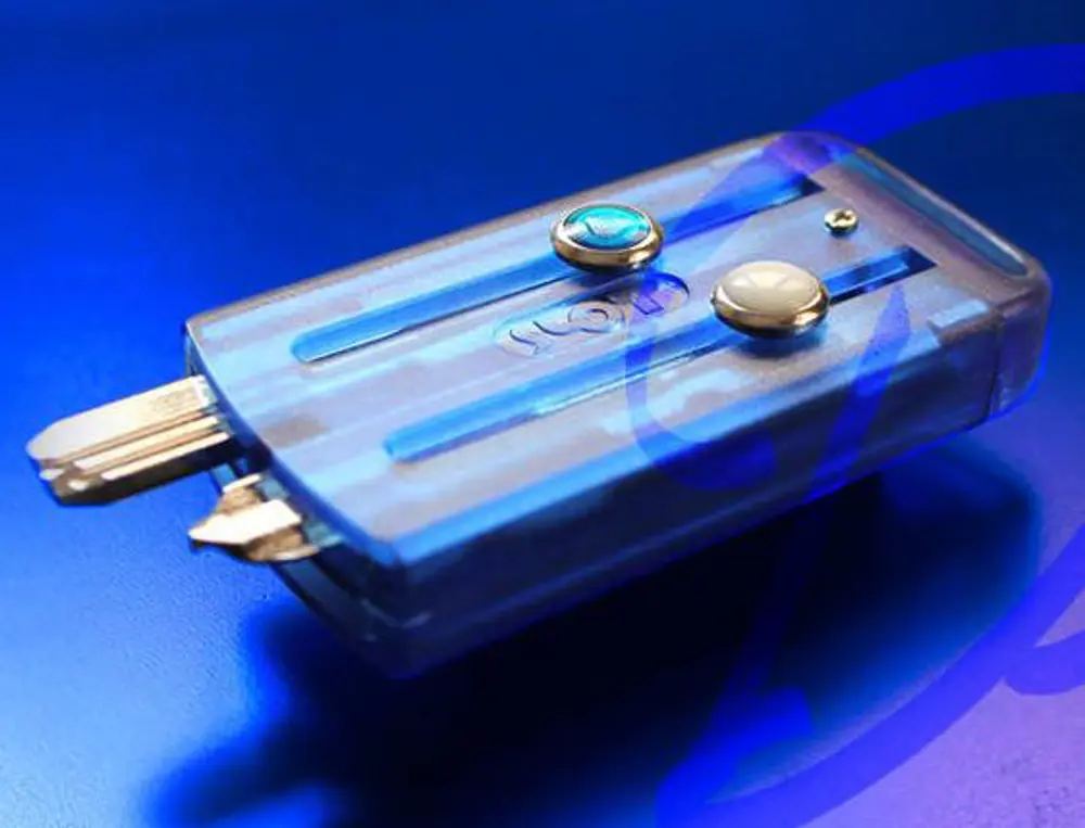 Slot Mavi Anahtarlık Anahtar Kabı 4 adet Boncuklu