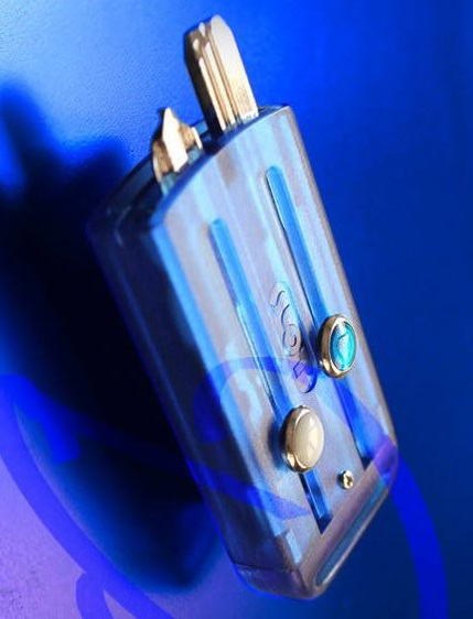 Slot Mavi Anahtarlık Anahtar Kabı 4 adet Boncuklu