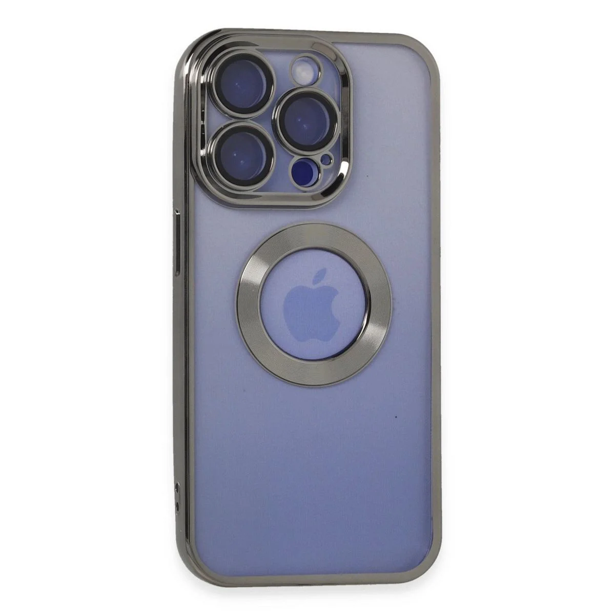 Slot Silikon Kılıf - Titan Gri iPhone 15 Pro ile Uyumlu, Kaymaz ve Darbe Emici Koruma Slot Silikon Kılıf - Titan Gri iPhone 15 Pro ile Uyumlu, Kaymaz ve Darbe Emici Koruma