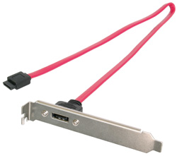 Slotbracket, 1 Serial ATA (SATA) Port ile TdrTR