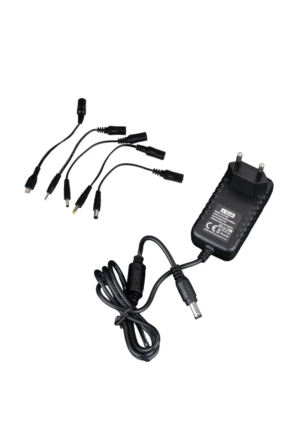 SLX-52A 5-9-12 Volt - 2 Amper Çok Uçlu Telefon Tablet PC Akü Akıl