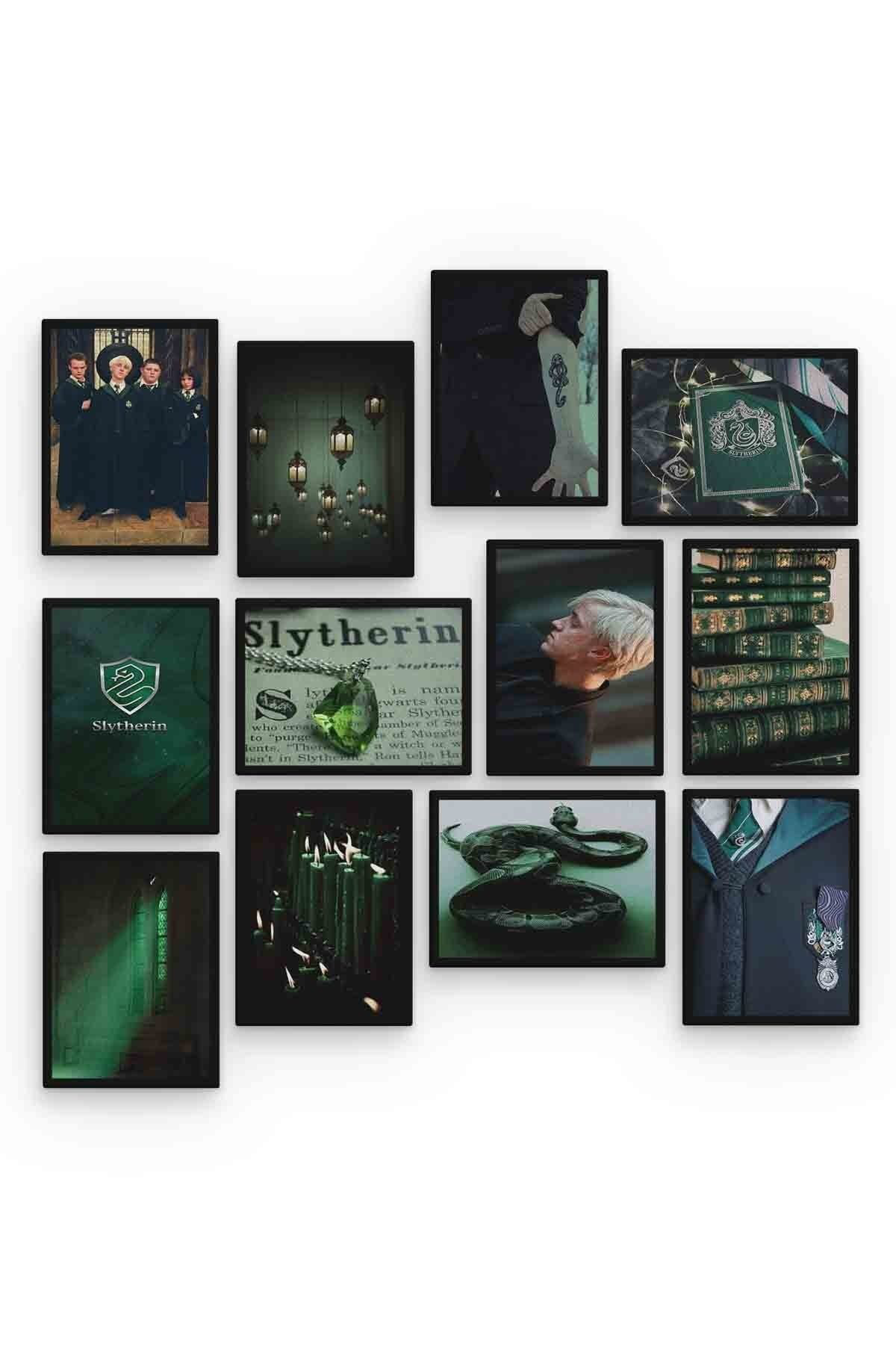 Slytherin 12 Parça Mdf (ahşap) Tablo Ofis Boyu 