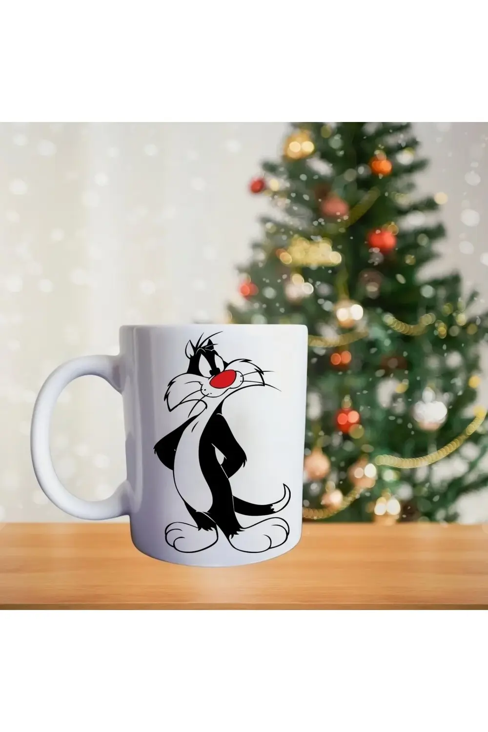 Slyvester - Yaramaz Kedi - Disnep - Çizgi Karakter Temalı Porsele