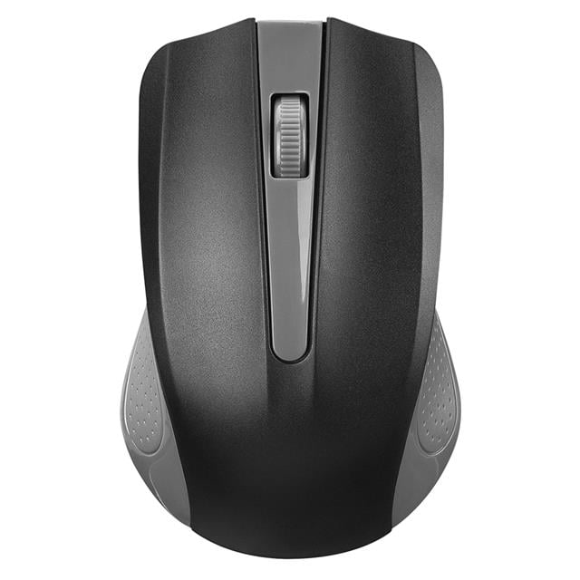 SM-537 USB Siyah-Gri 2.4Ghz 1600DPI Kablosuz Optik Mouse 5 Metre 