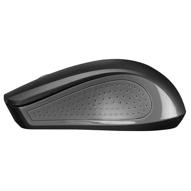 SM-537 USB Siyah-Gri 2.4Ghz 1600DPI Kablosuz Optik Mouse 5 Metre 