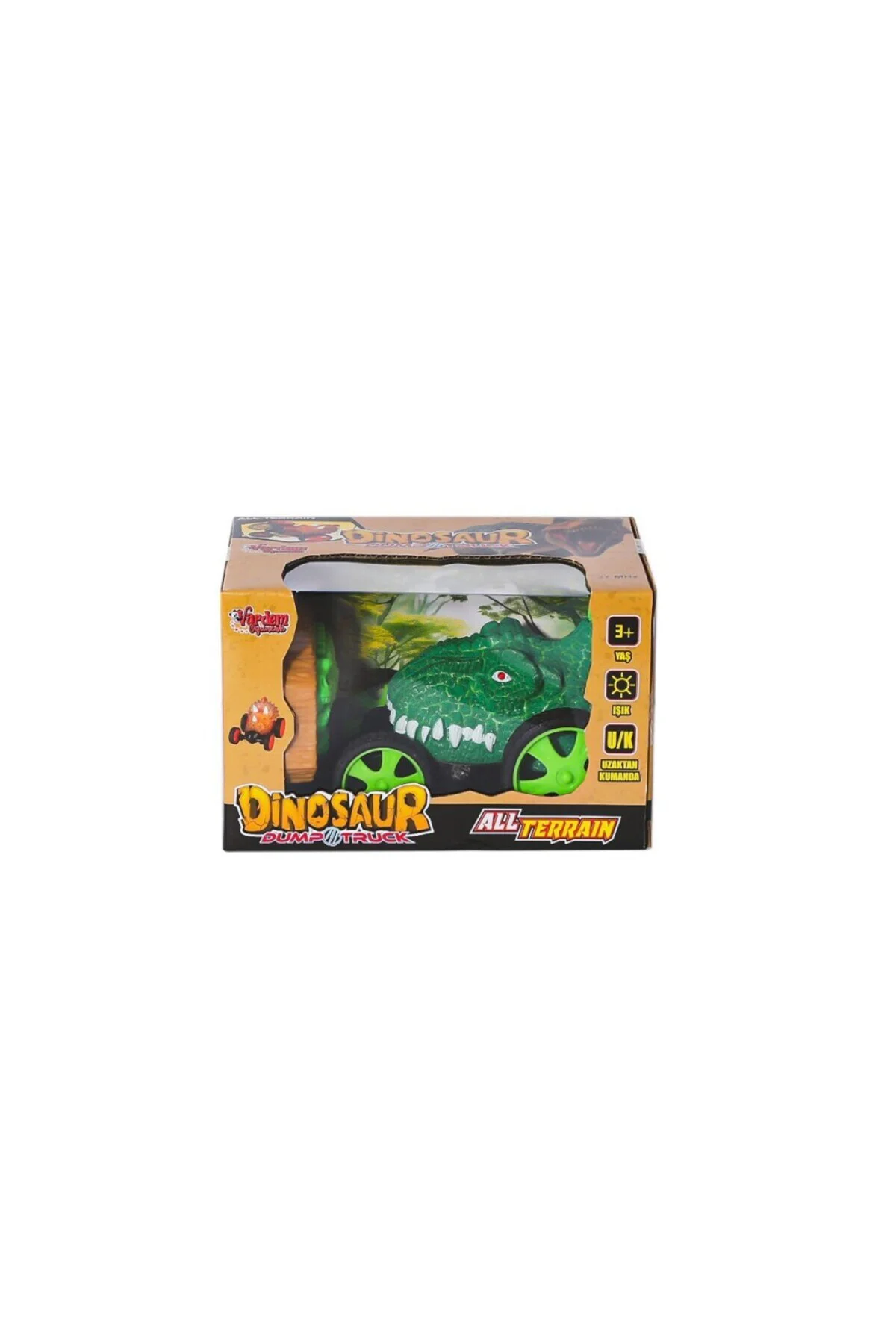SM-689-31-32 Kumandalı Işıklı Dinazor Araba -Vardem
