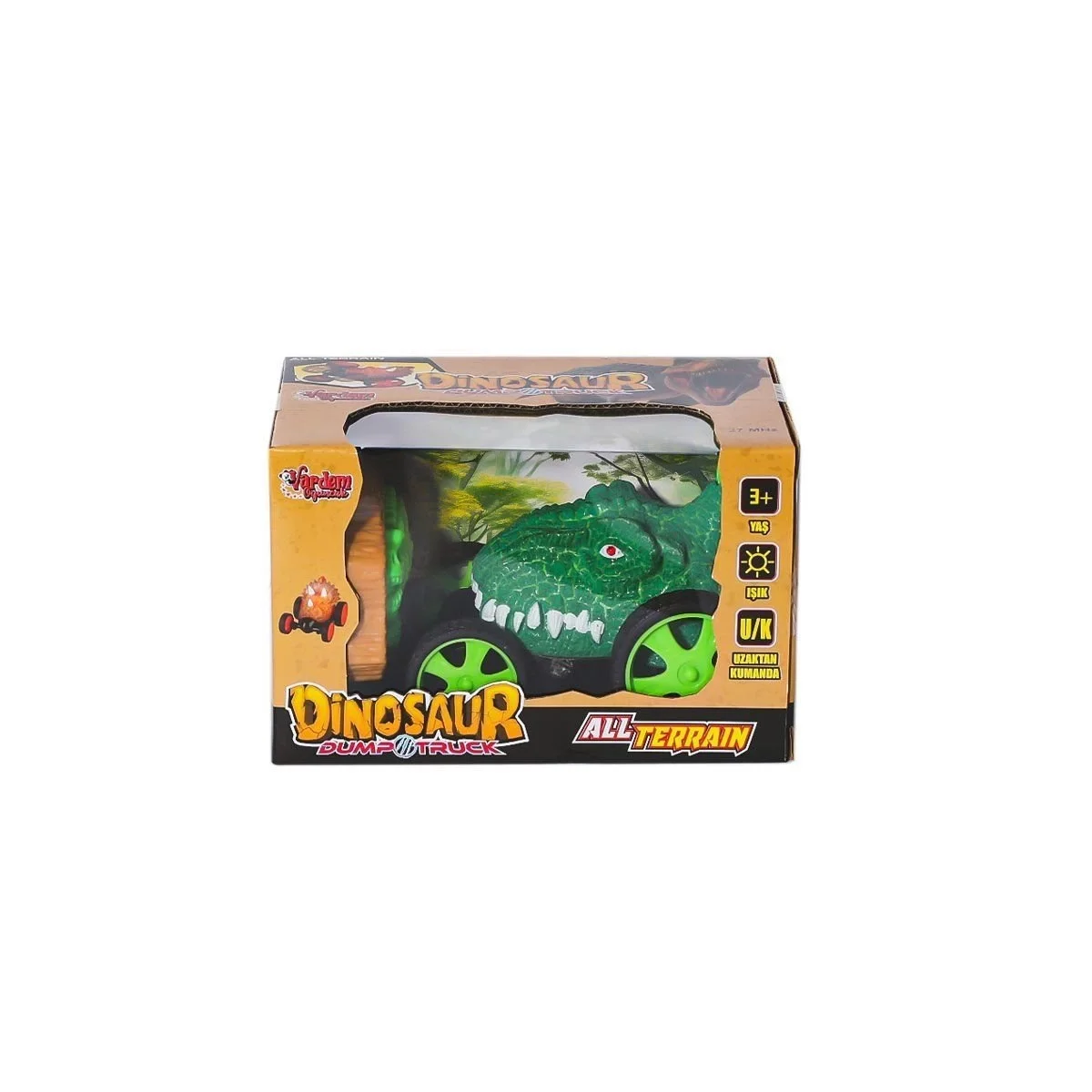 SM-689-31-32 Kumandalı Işıklı Dinazor Araba - 1 Adet Stokta Olan Gönderilir