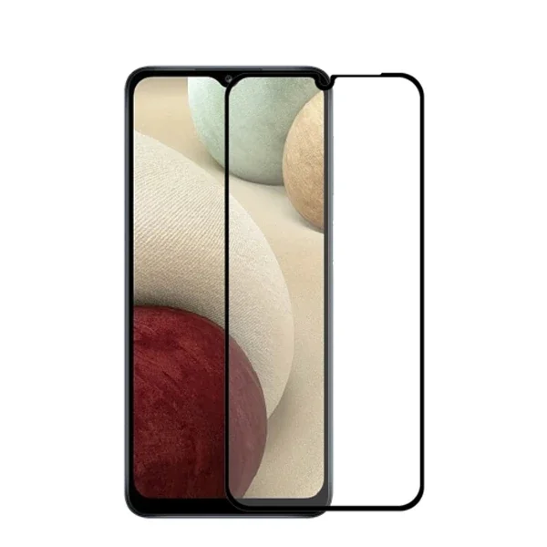 SM Galaxy A12 Full Glue Full Kaplama Tempered Cam Ekran Koruyucu-1852