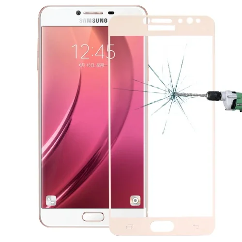 SM Galaxy C8  J7+ Plus 3D Full Kaplama Kırılmaz Cam Ekran Koruyucu-1852