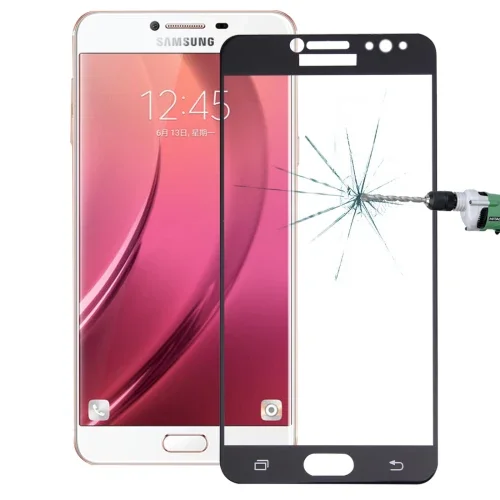 SM Galaxy C8  J7+ Plus 3D Full Kaplama Kırılmaz Cam Ekran Koruyucu-1852