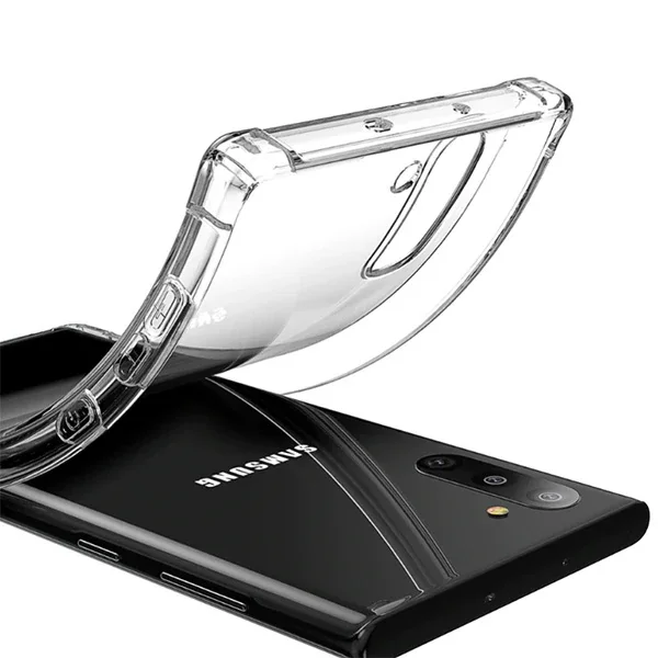 Sm Galaxy Note 10 Anti-Drop Darbe Emici Silikon Kılıf-1852