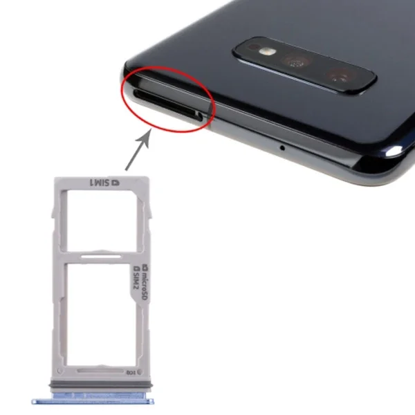SM Galaxy S10+/S10/S10e Sim Kart Kapağı Tutucu Sim Yuvası (2SİM)-1852