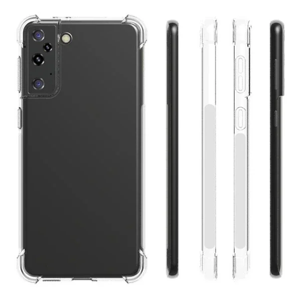SM Galaxy S21 Plus S30 Plus Shockproof Darbe Emici Silikon Kılıf-1852