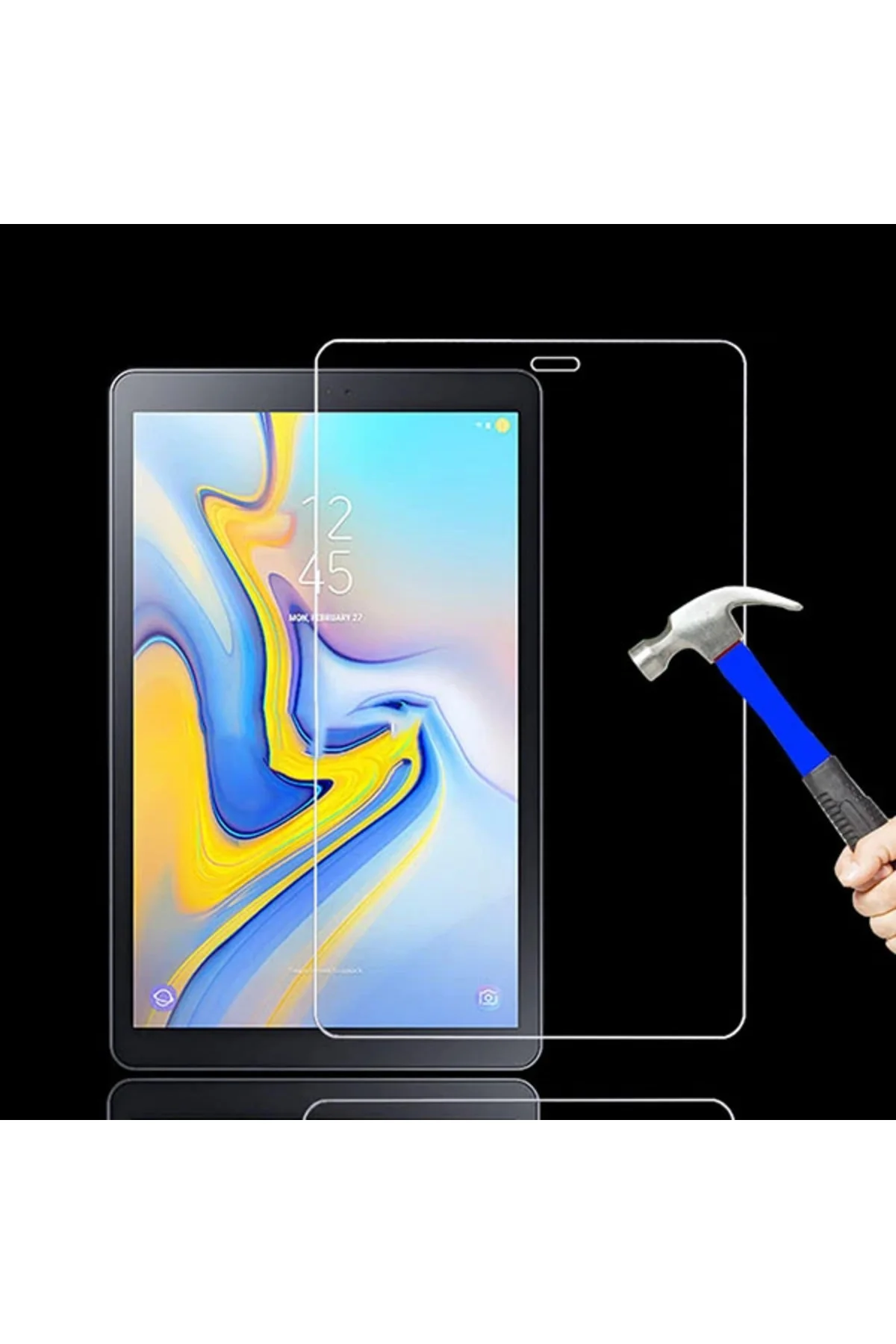 Sm Galaxy Tab A 10.5 2018 T590 T595T597 İçin Kırılmaz Cam Ekran Koruyucu-1852 Sm Galaxy Tab A 10.5 2018 T590 T595T597 İçin Kırılmaz Cam Ekran Koruyucu-1852